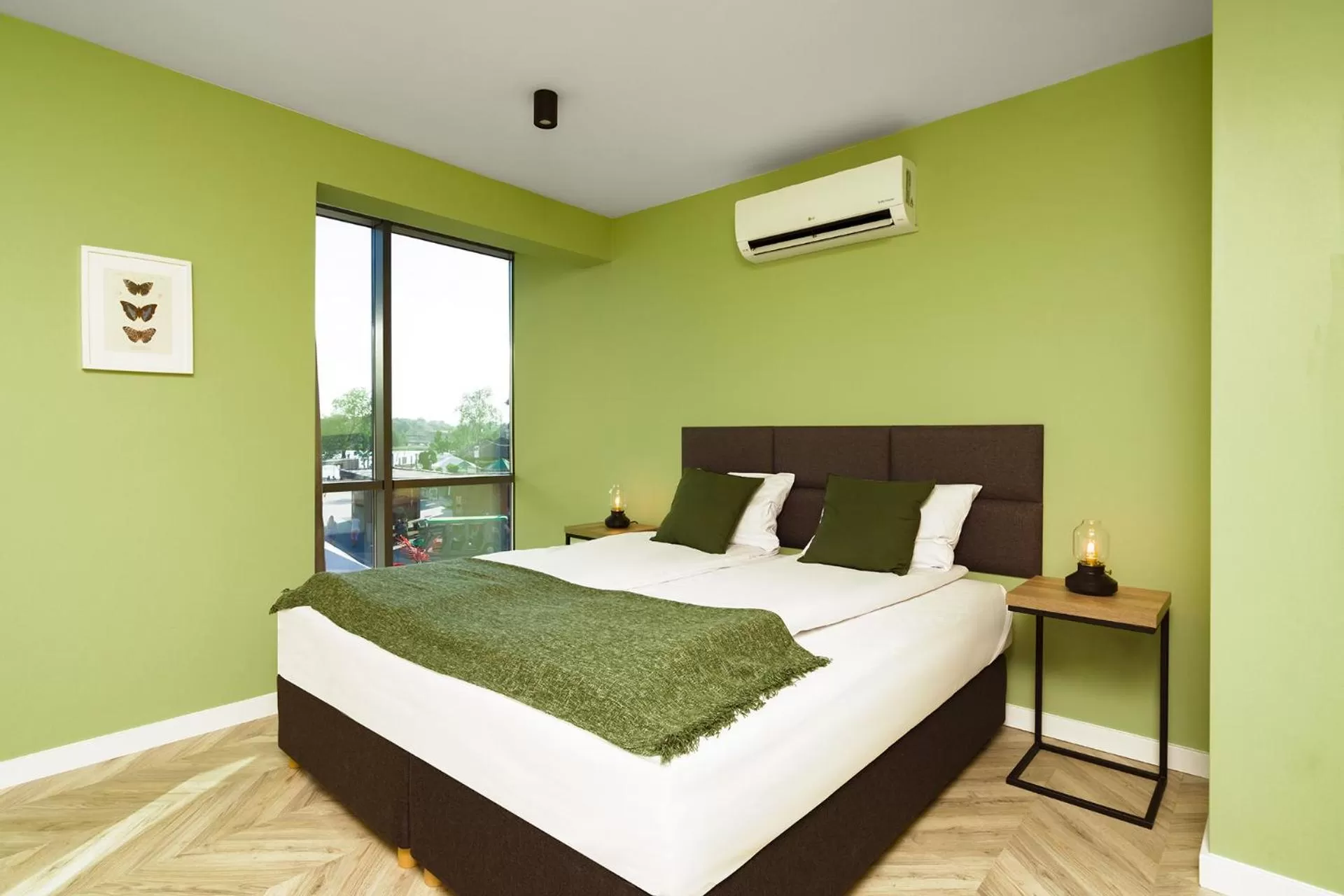 View (from property/room), Bed in Kamienica Portowa