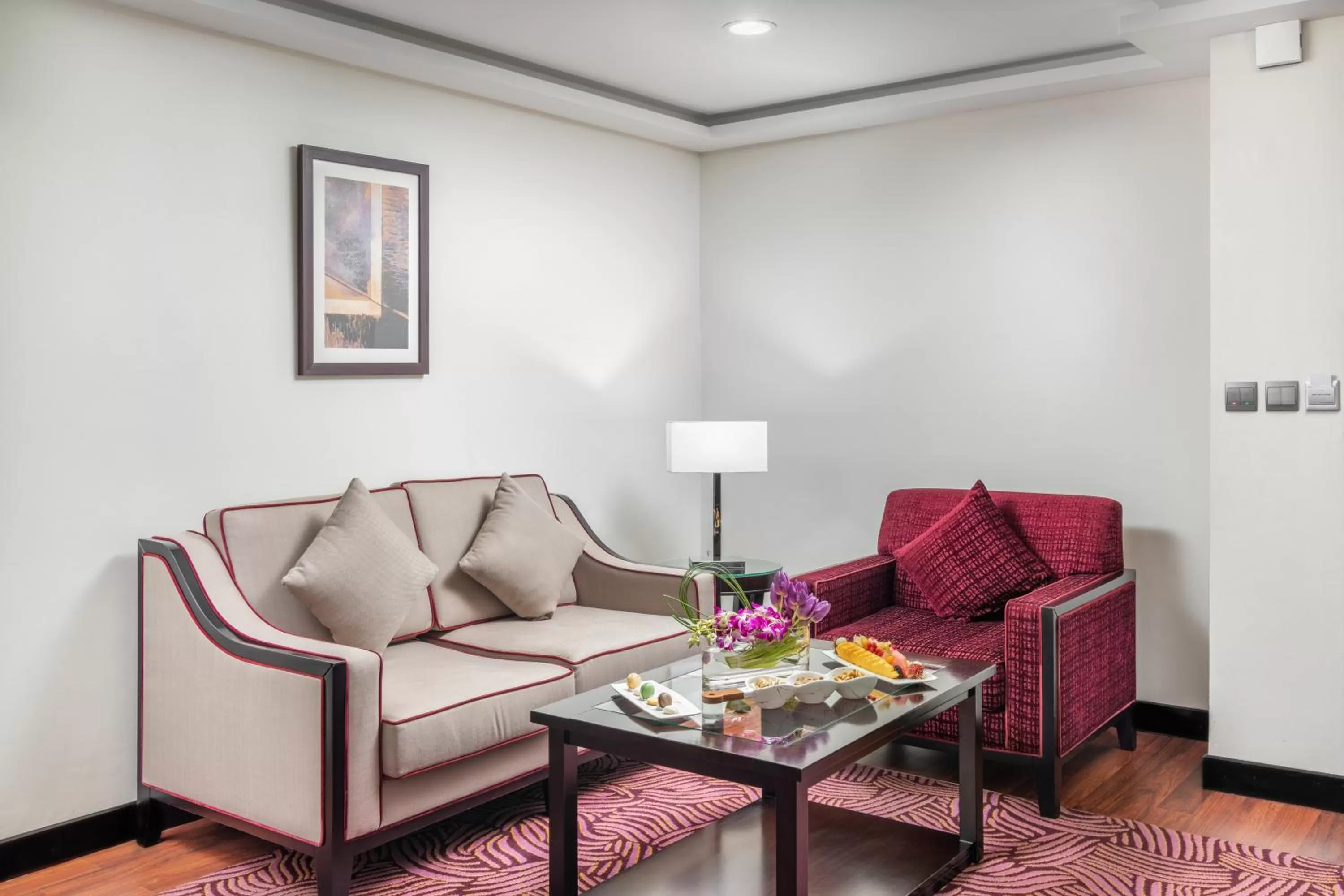 Living room in Taiba Front Hotel