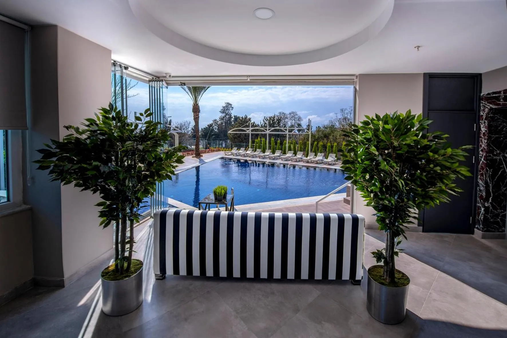 Seating area in Tourist Hotel