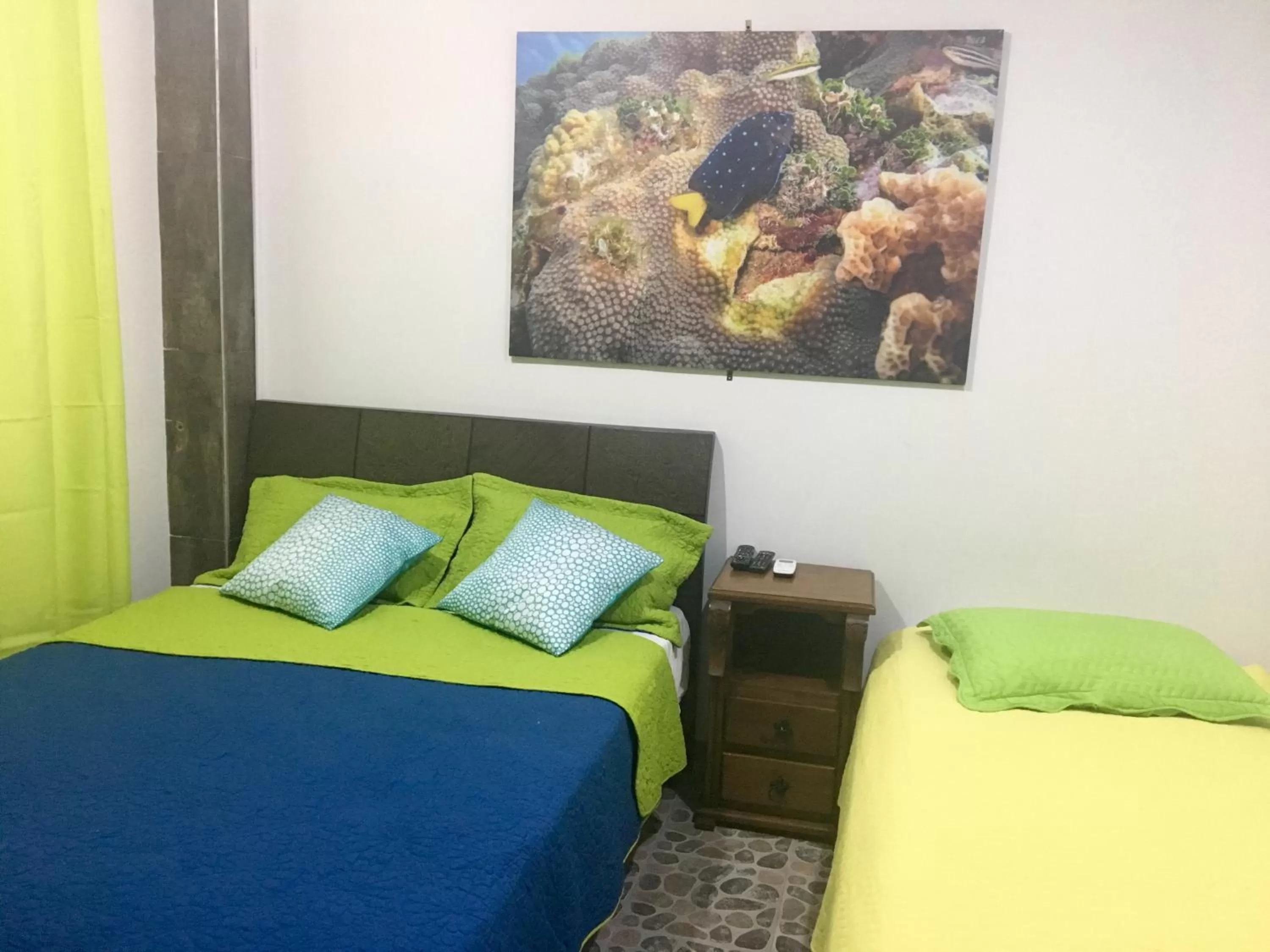 Bed in Jackuri Casa Hospedaje