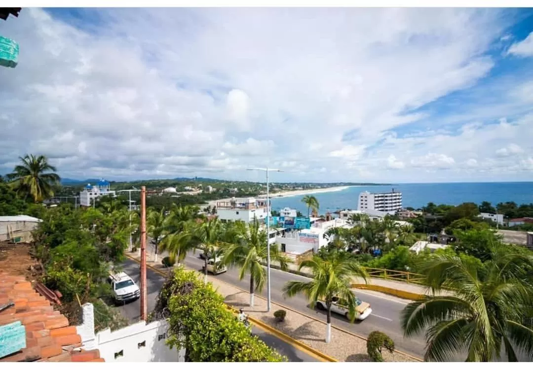 Sea view in Hotel Costa 55 Puerto Escondido