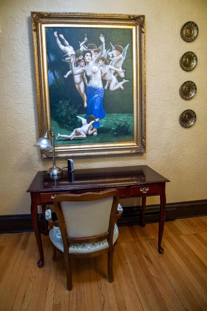 TV/Entertainment Center in Grey Gables Inn