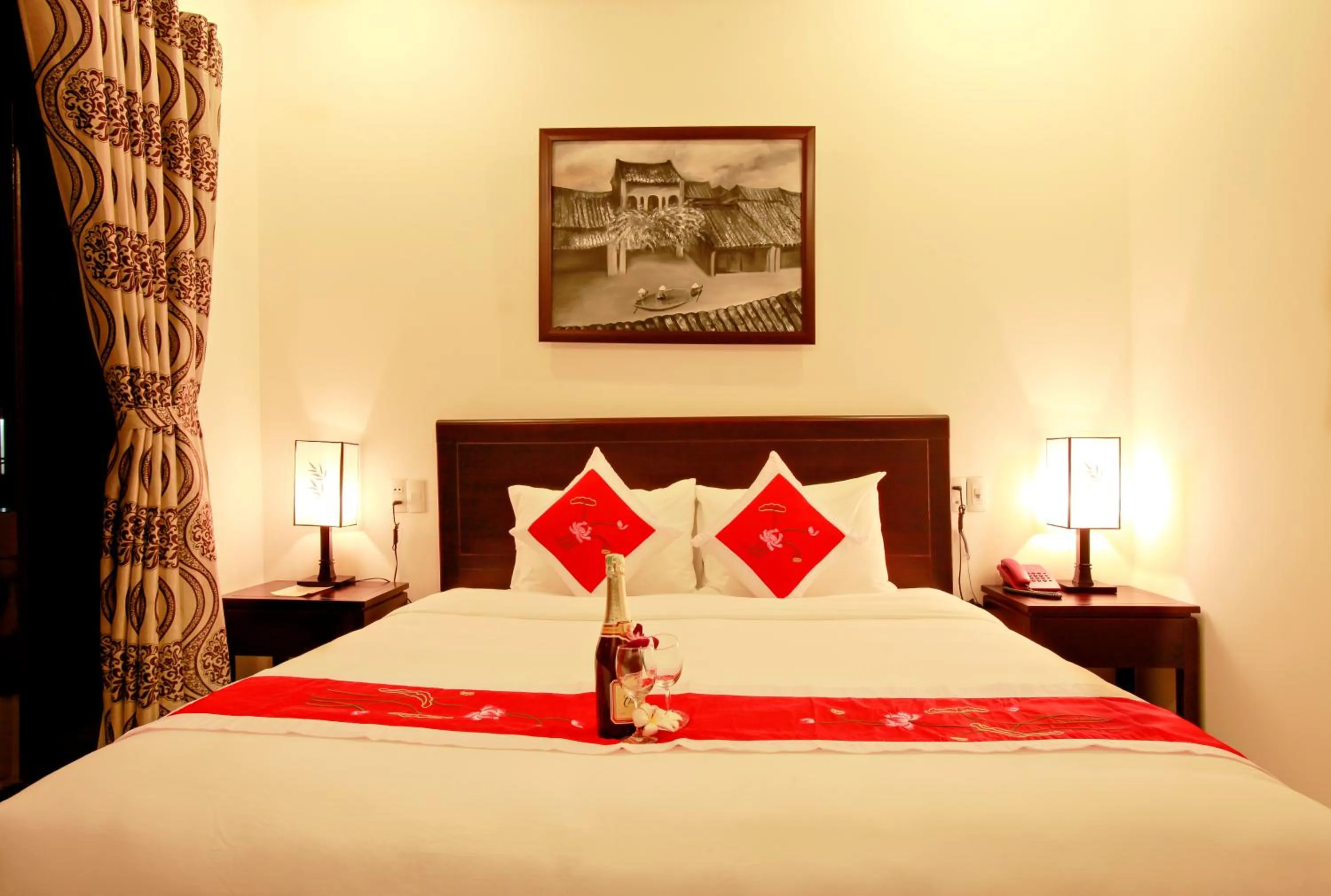 Photo of the whole room, Bed in Pham Gia Boutique Villa