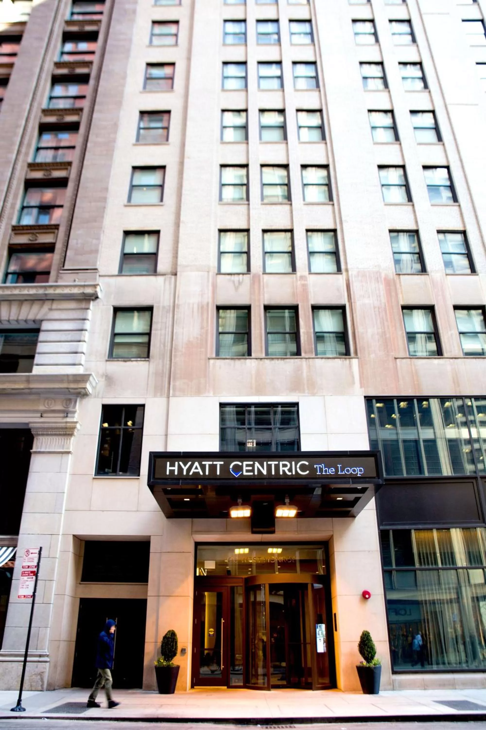 Property building in Hyatt Centric The Loop Chicago