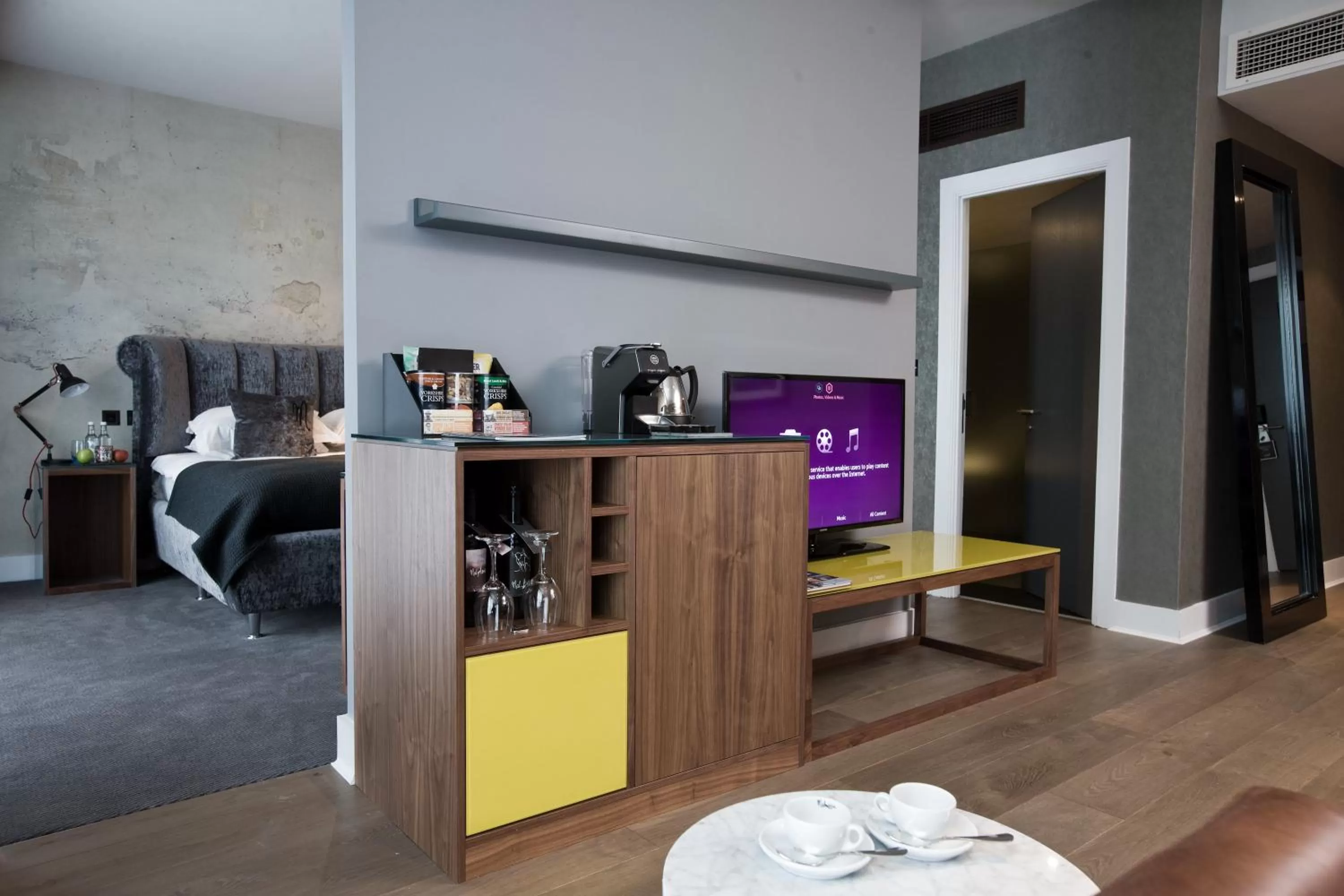 Coffee/tea facilities, Bed in Malmaison Birmingham