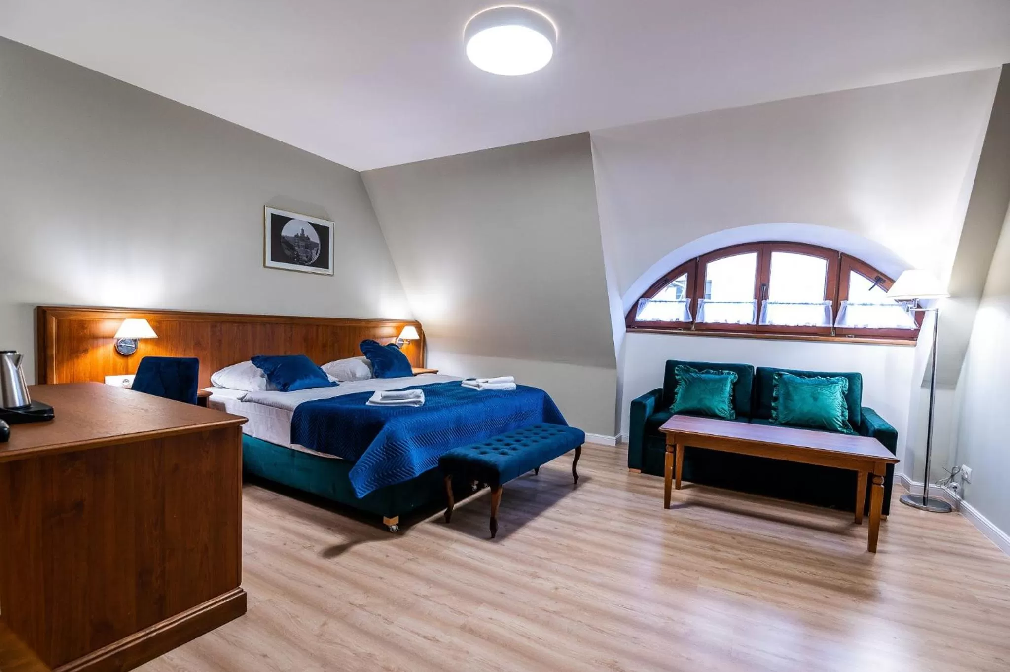 Bed in Hotel Książ