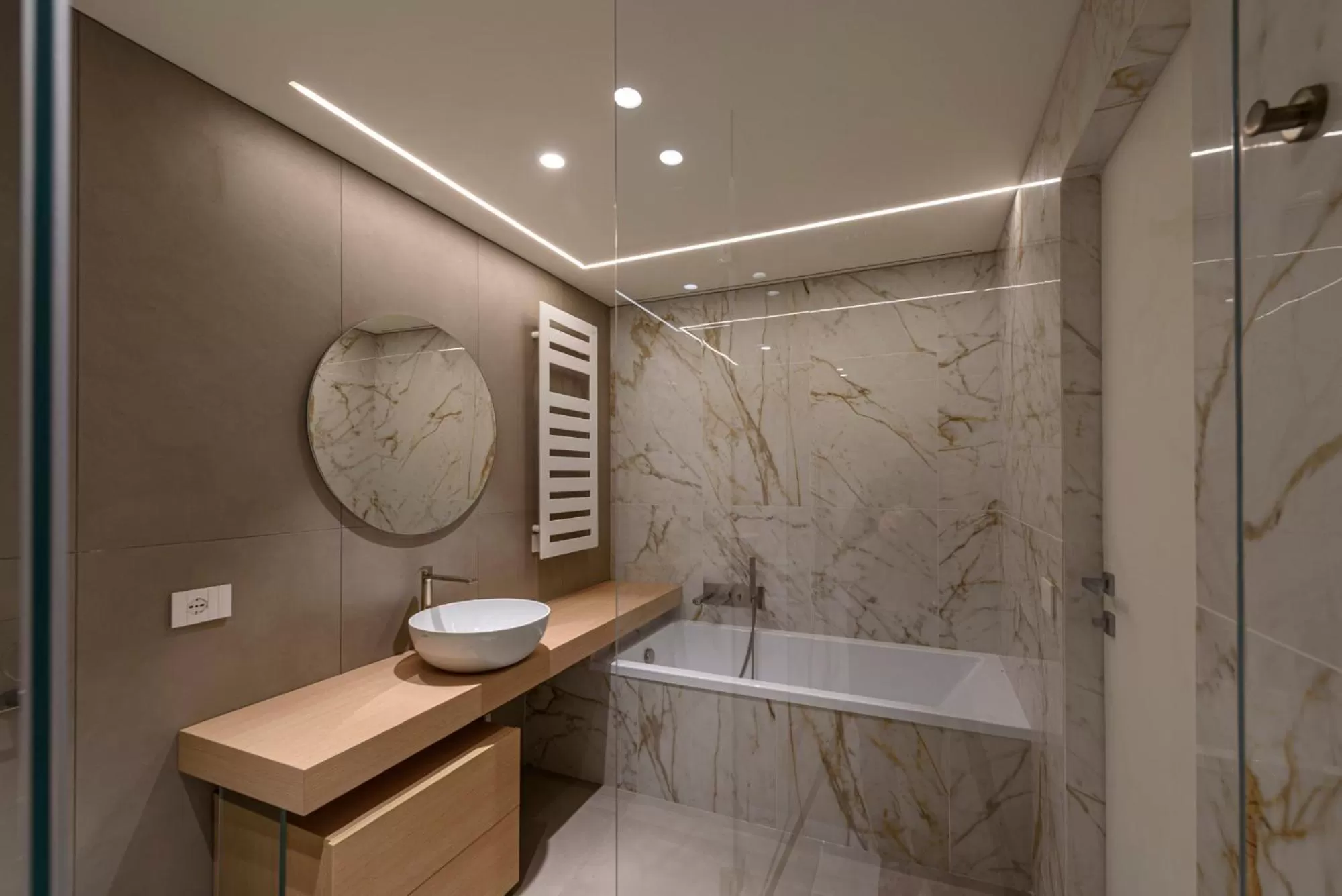 Bathroom in Sicilia's Art Hotel & Spa