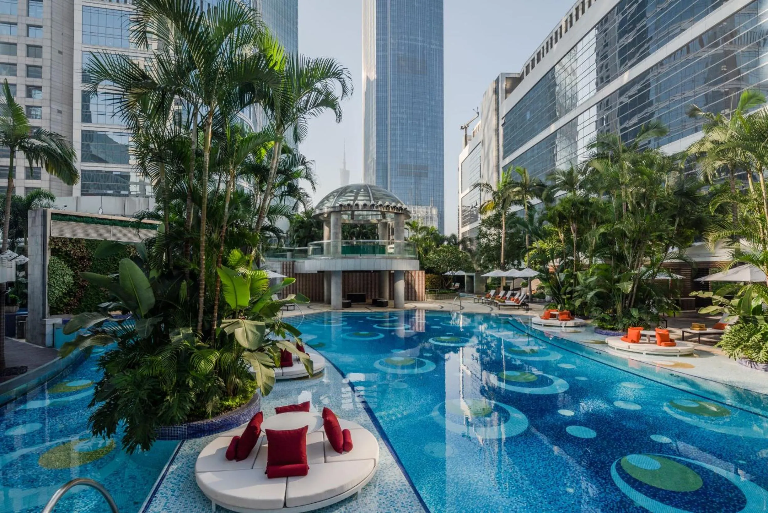 Swimming pool in Jumeirah Living Guangzhou