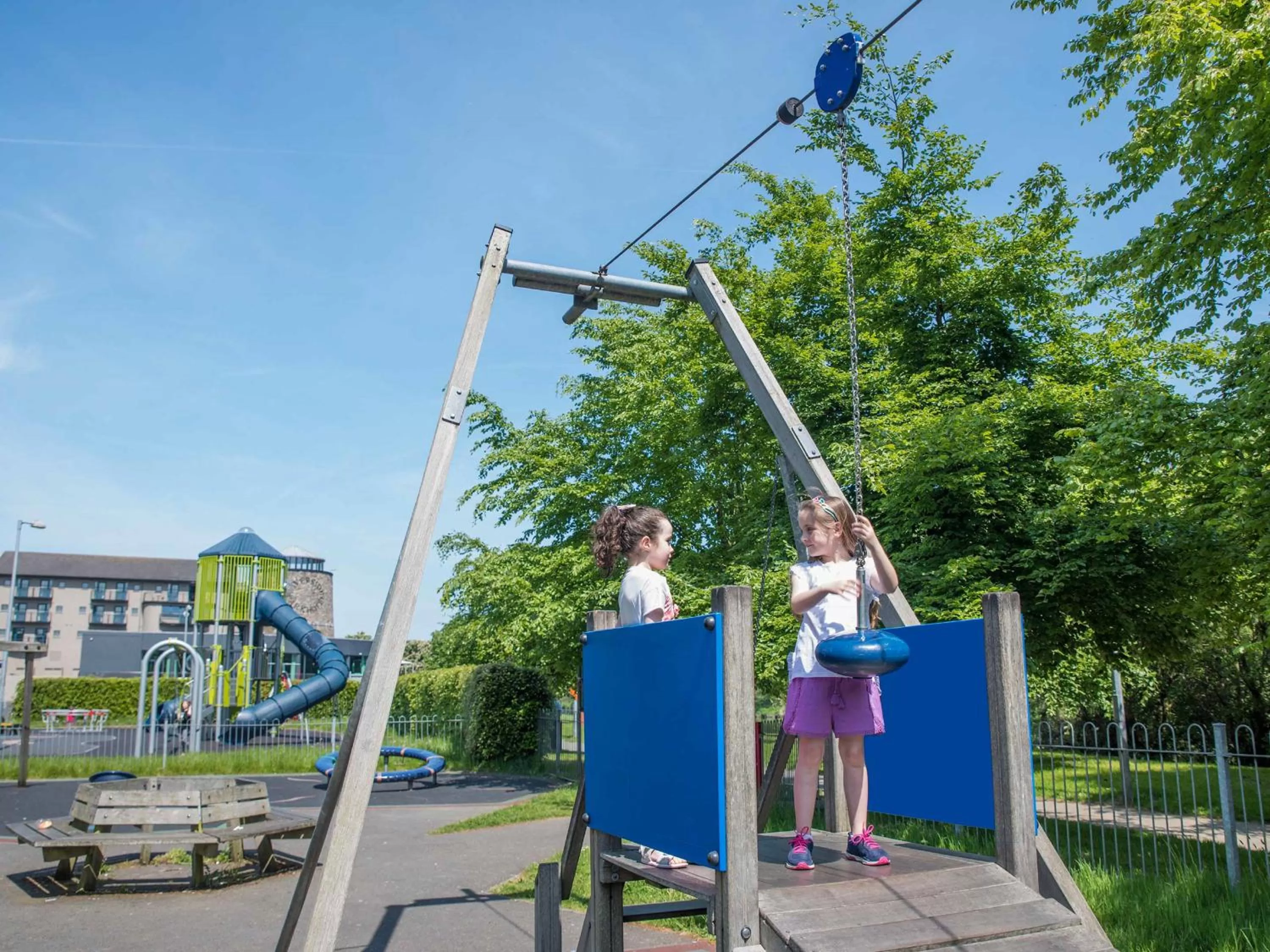 Children play ground in Riverside Park Hotel