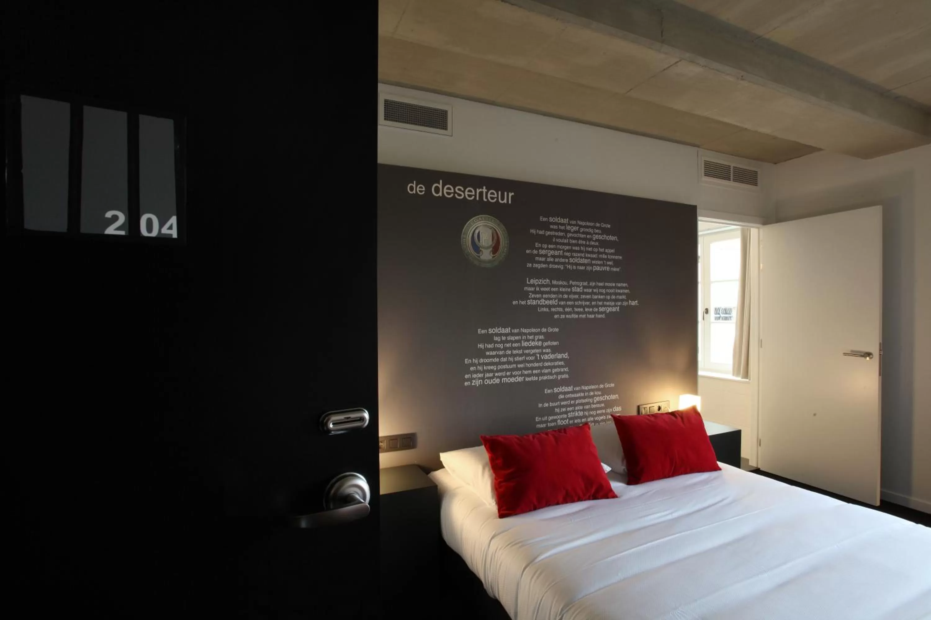 Bed in Hotel The Lodge Vilvoorde