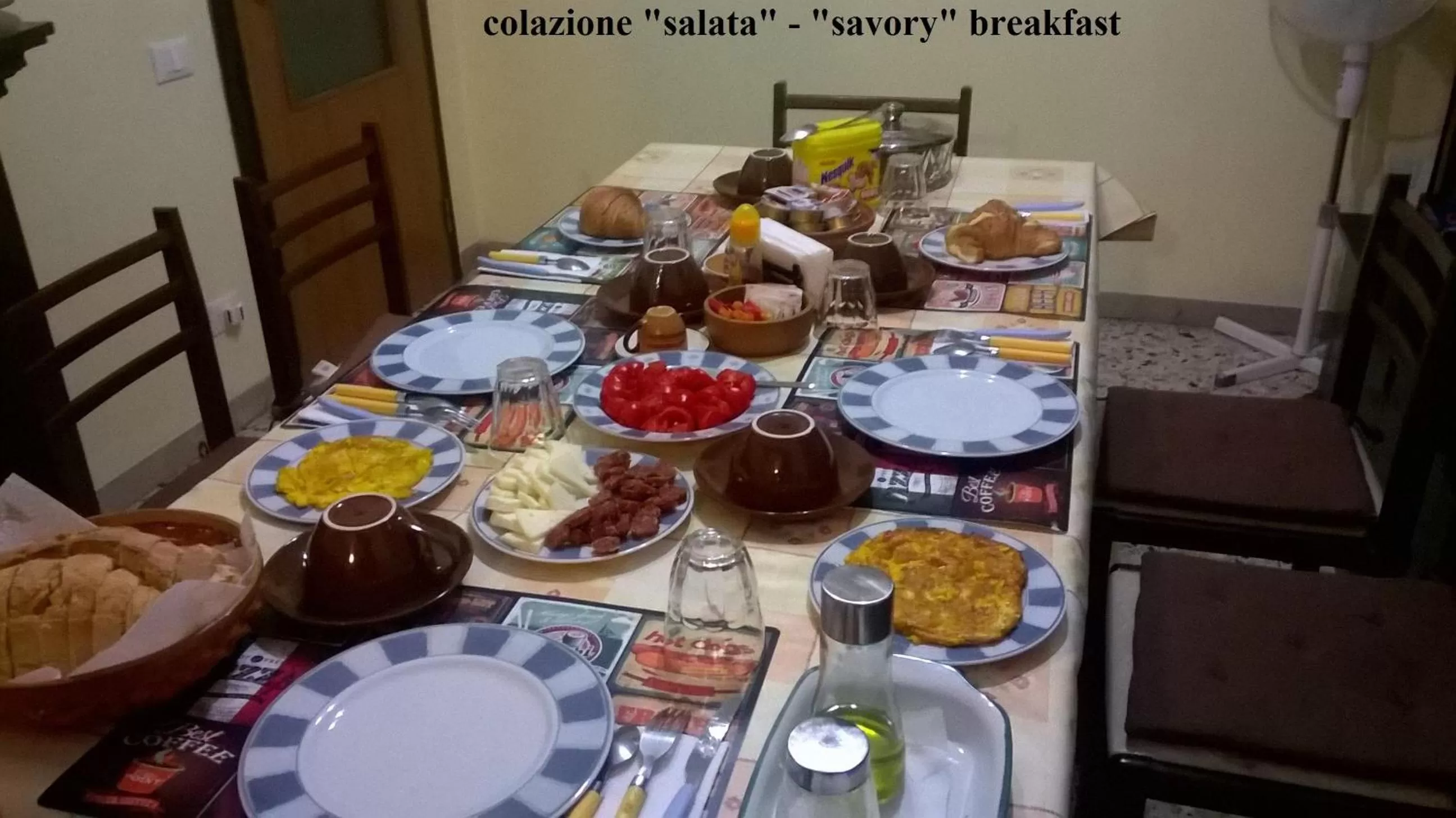 Food close-up in B&B Falcone