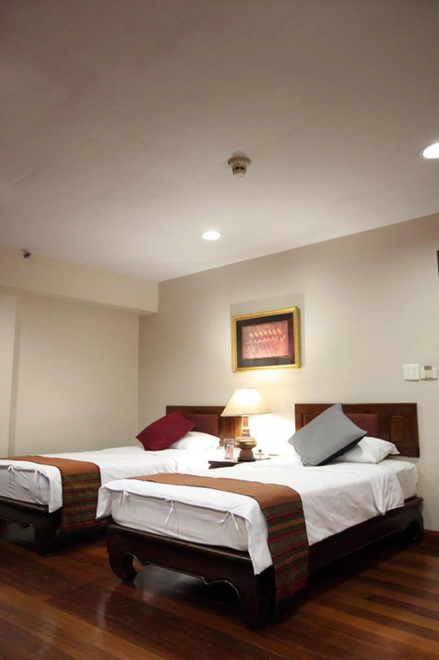 Bed in The Siam Heritage Hotel