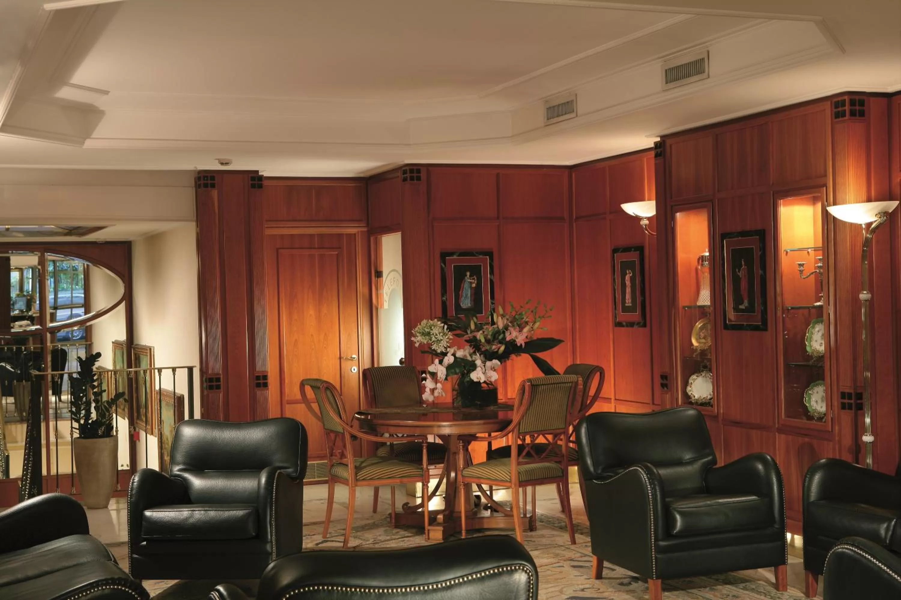 Lobby or reception in Hotel Capitol Milano