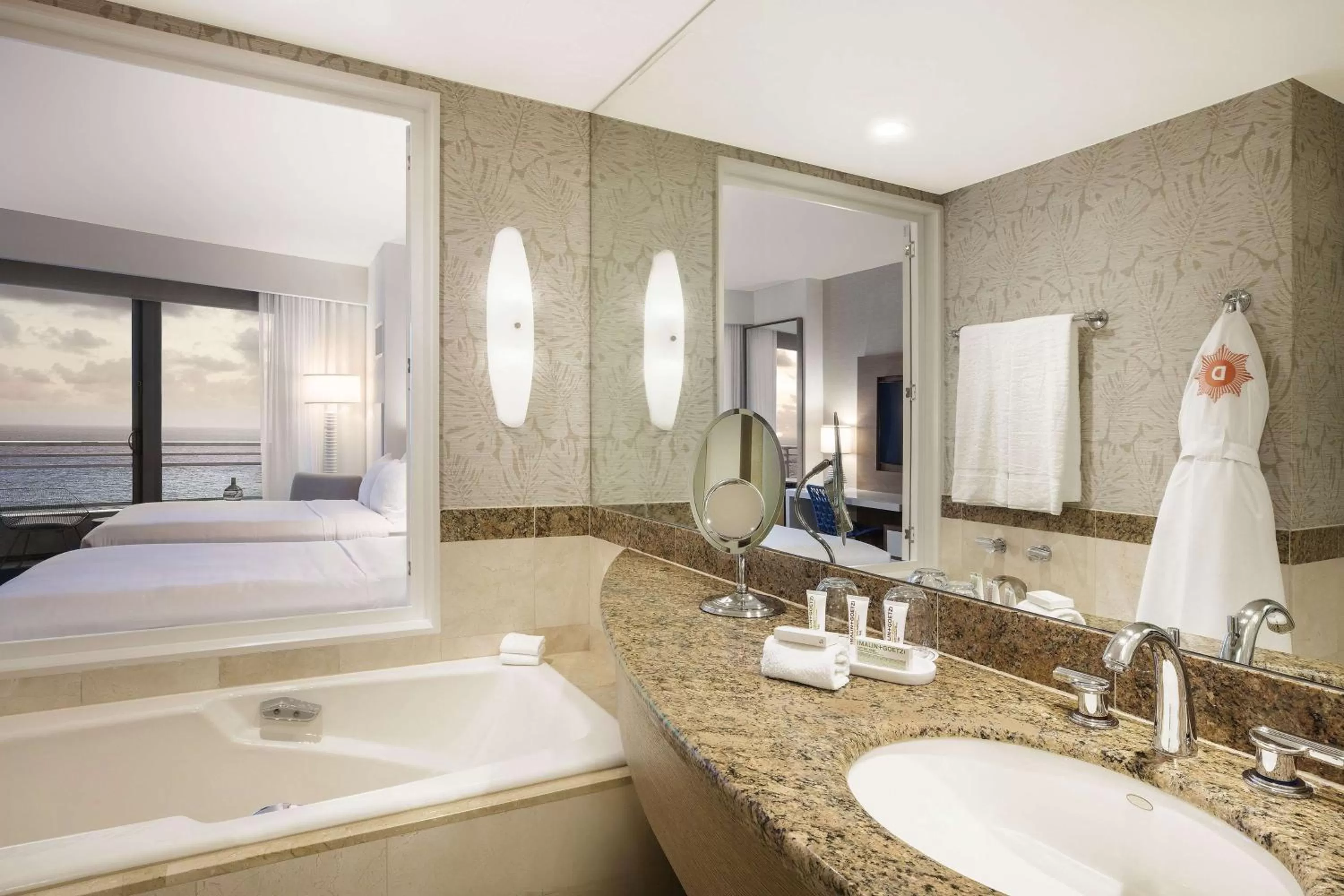 Bathroom in The Diplomat Beach Resort Hollywood, Curio Collection by Hilton