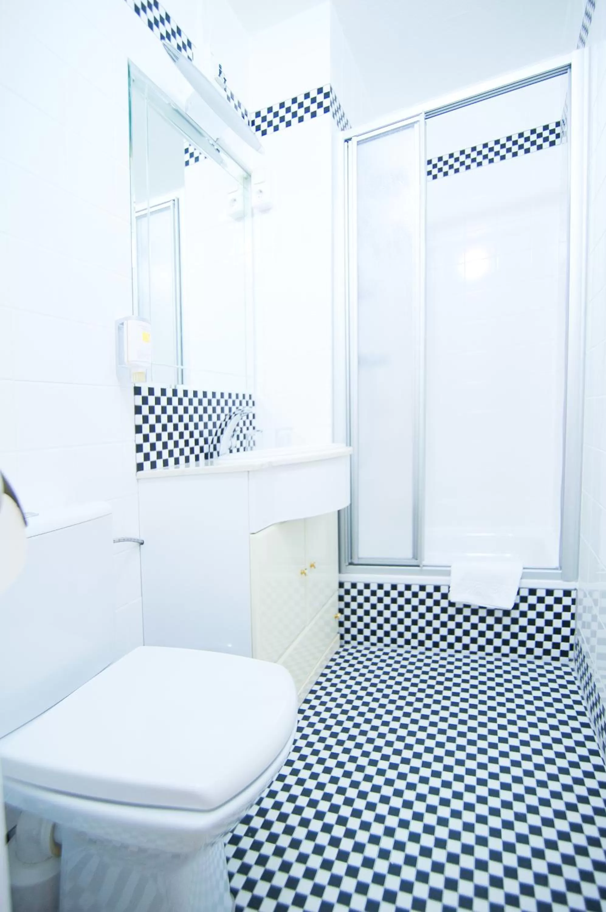 Decorative detail, Bathroom in BlnCty Hotel