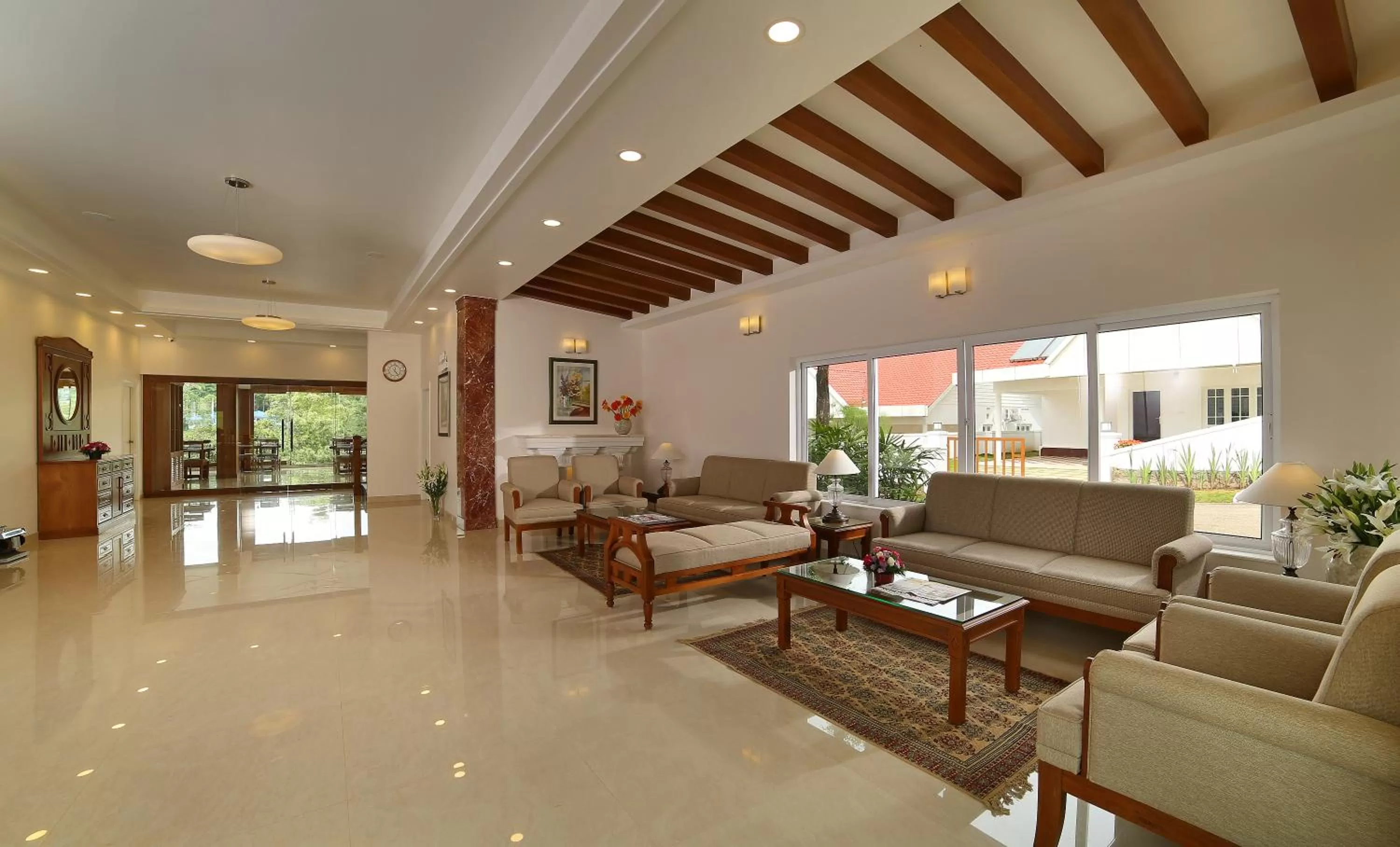 Lobby or reception in The Fog Munnar (Resort & Spa)