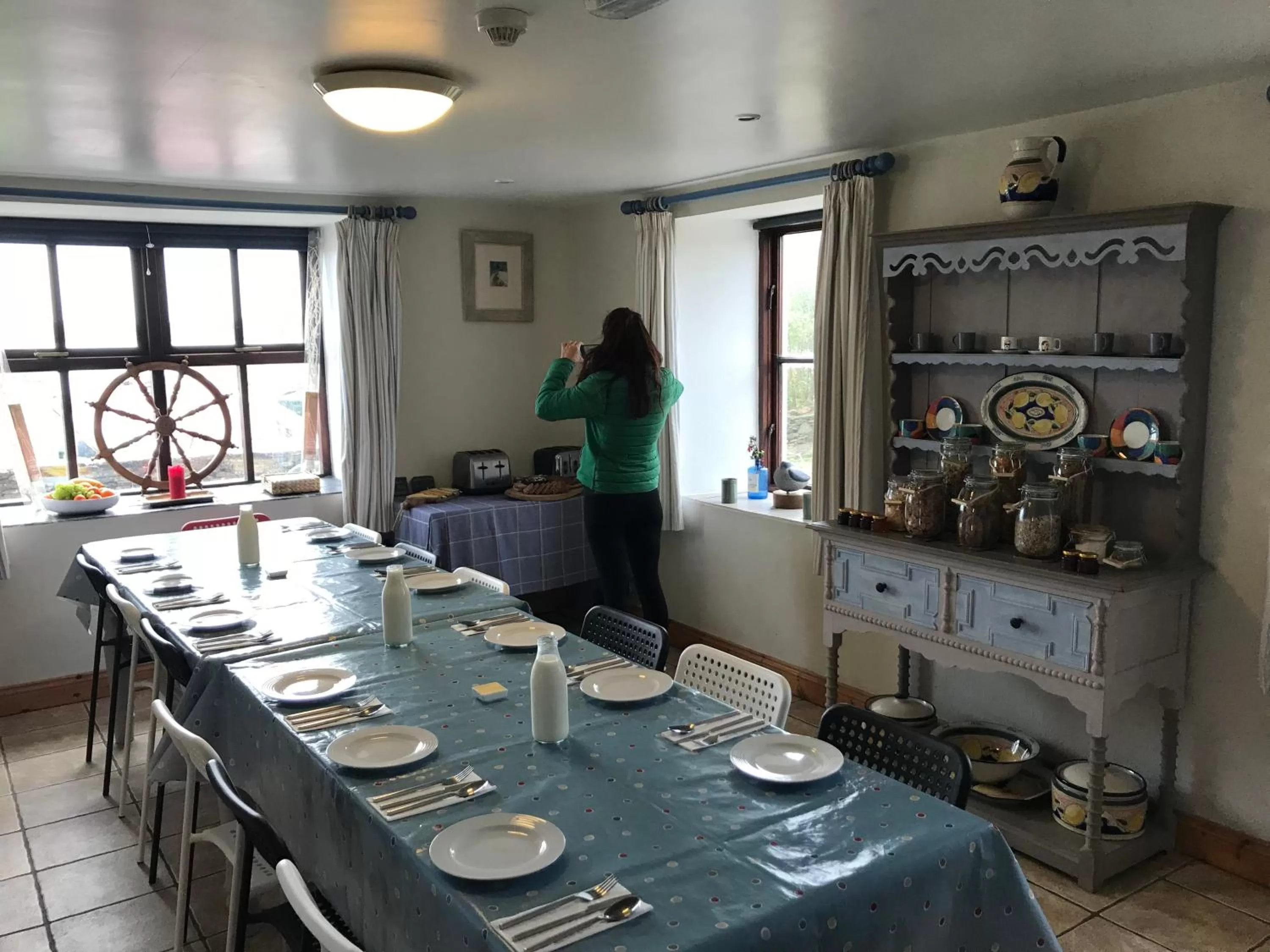 Restaurant/places to eat in Heir Island House