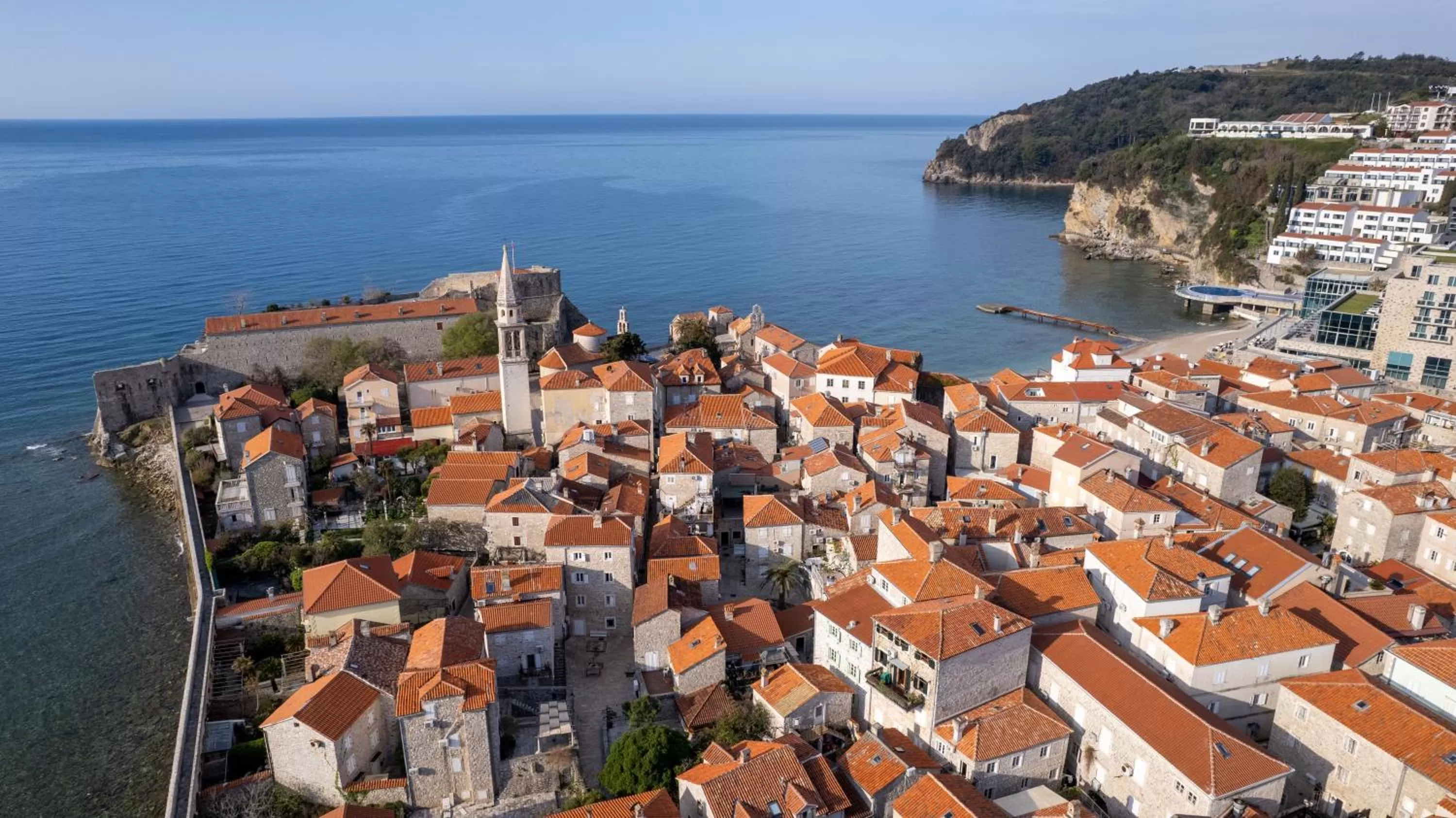 Nearby landmark, Bird's-eye View in Hotel Atina