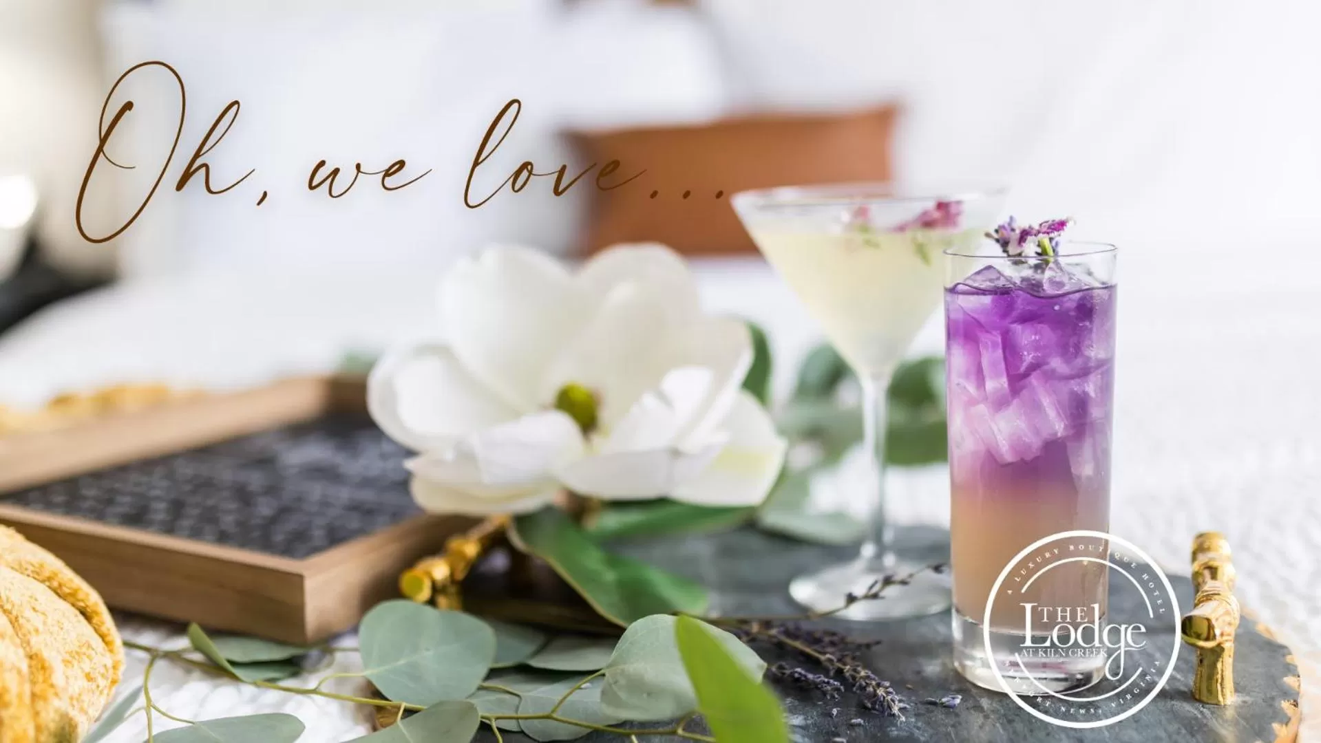 Drinks in The Lodge at Kiln Creek Resort