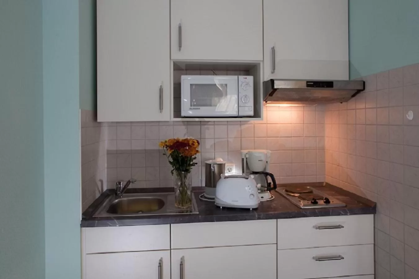Kitchen or kitchenette in Hotel Rosenhof