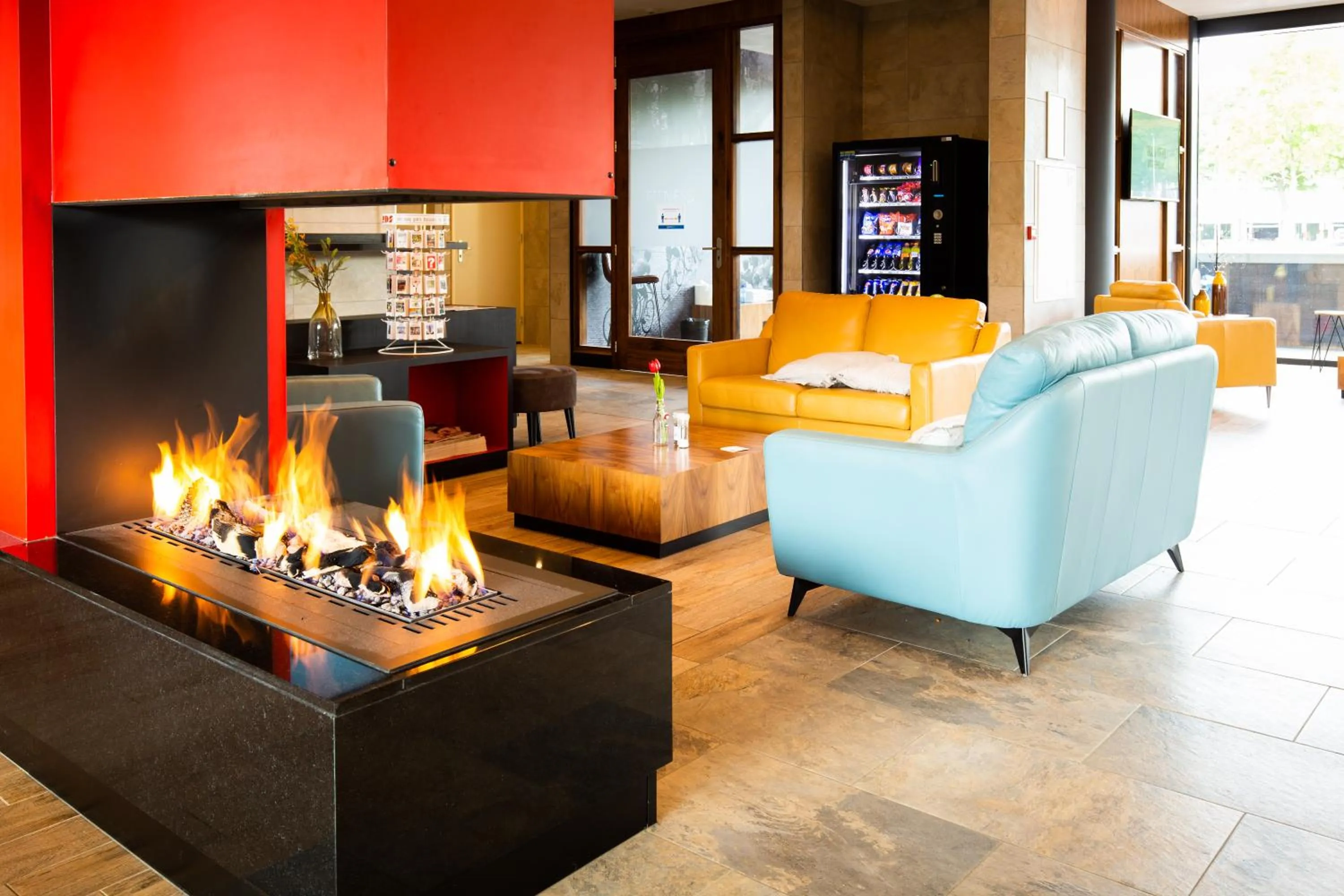 Lobby or reception in Bastion Hotel Geleen