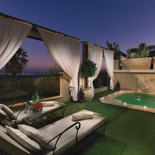 Night in Royal Garden Villas, Luxury Hotel