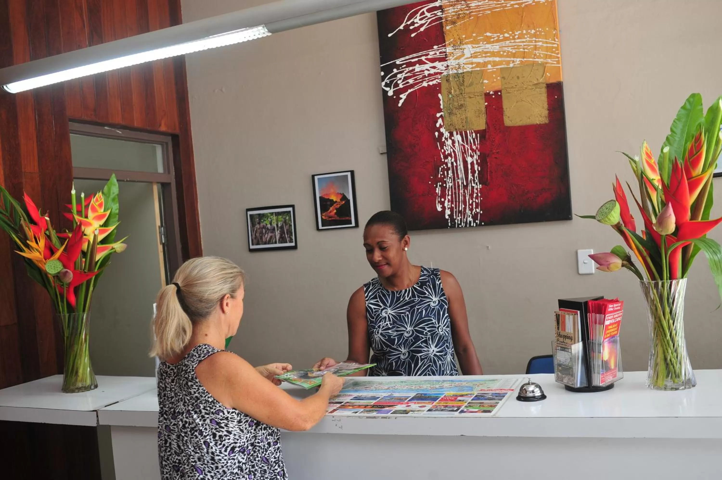 Lobby or reception in Hotel Olympic