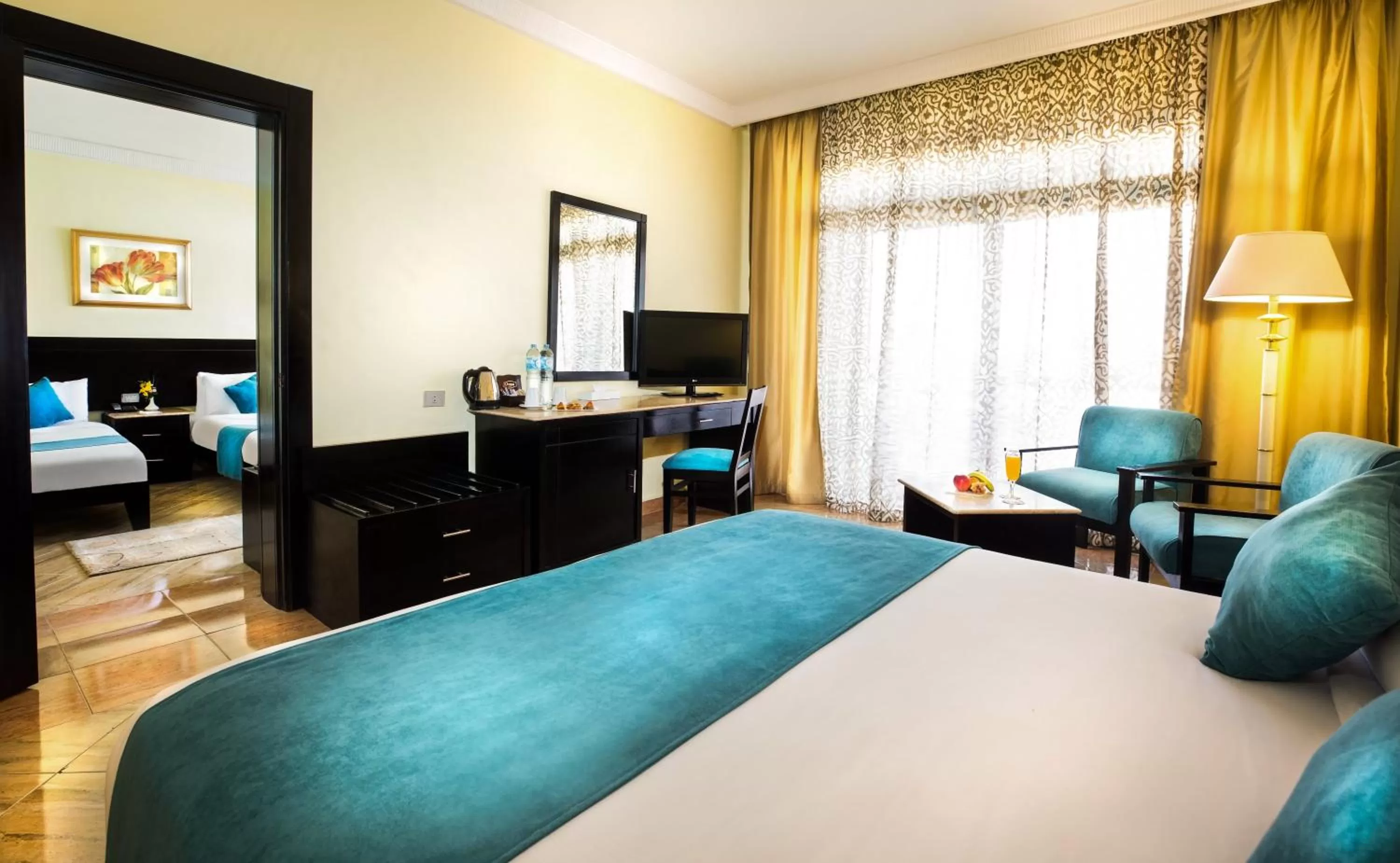 Bed in Pyramisa Beach Resort Sharm El Sheikh