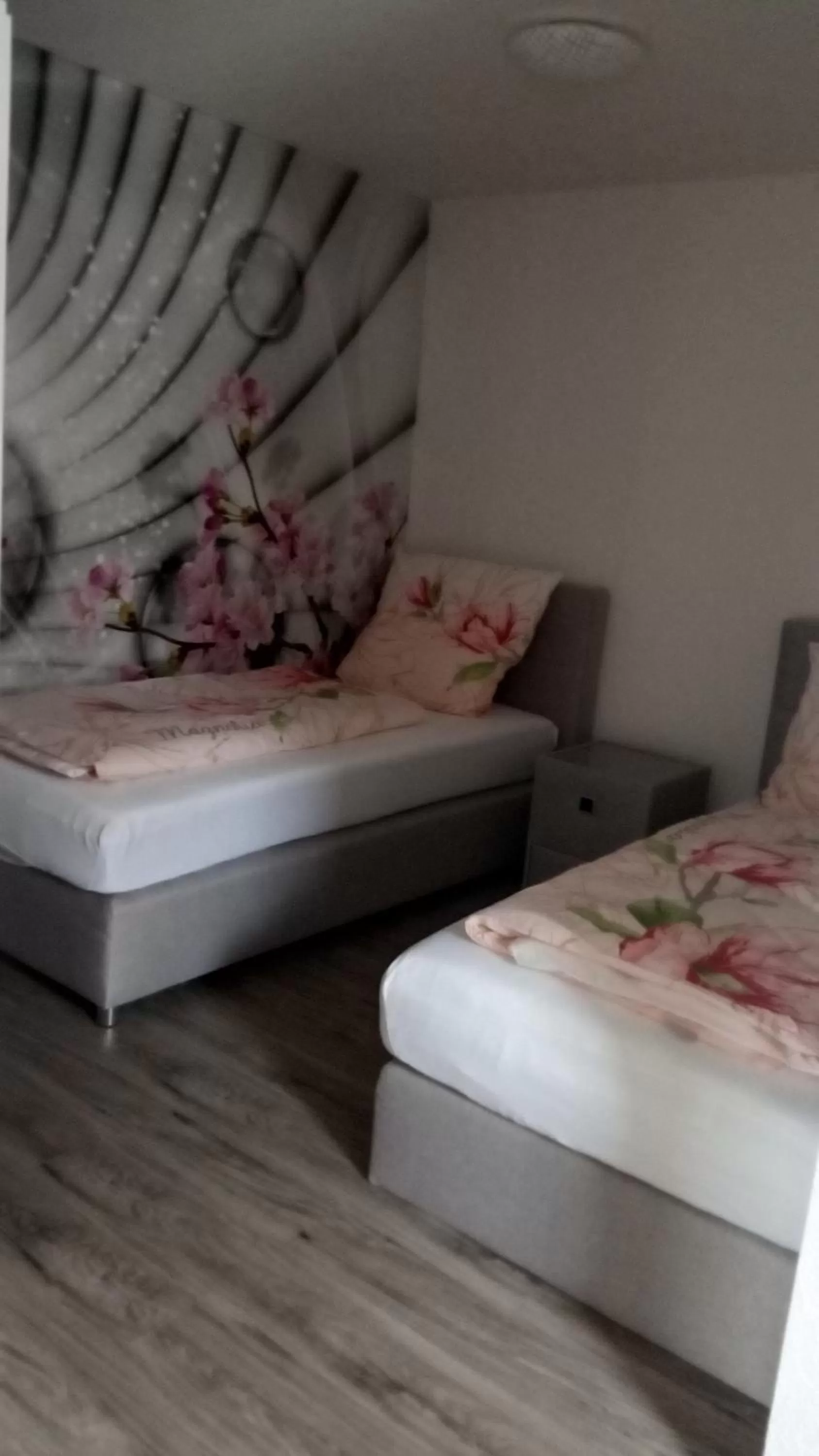 Photo of the whole room, Bed in Gästehaus - Café Frank