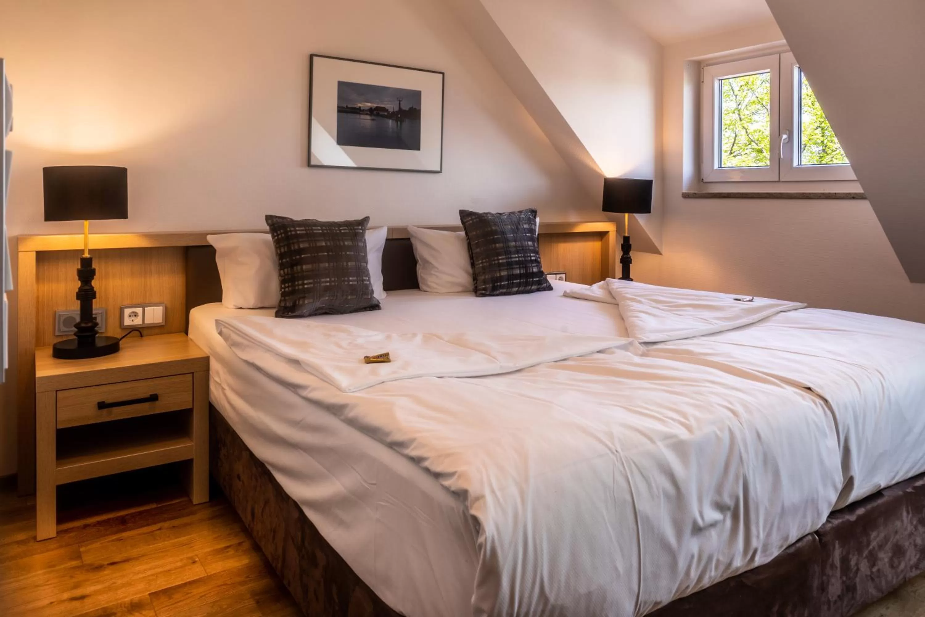 Bed in Bodensee-Hotel Sonnenhof