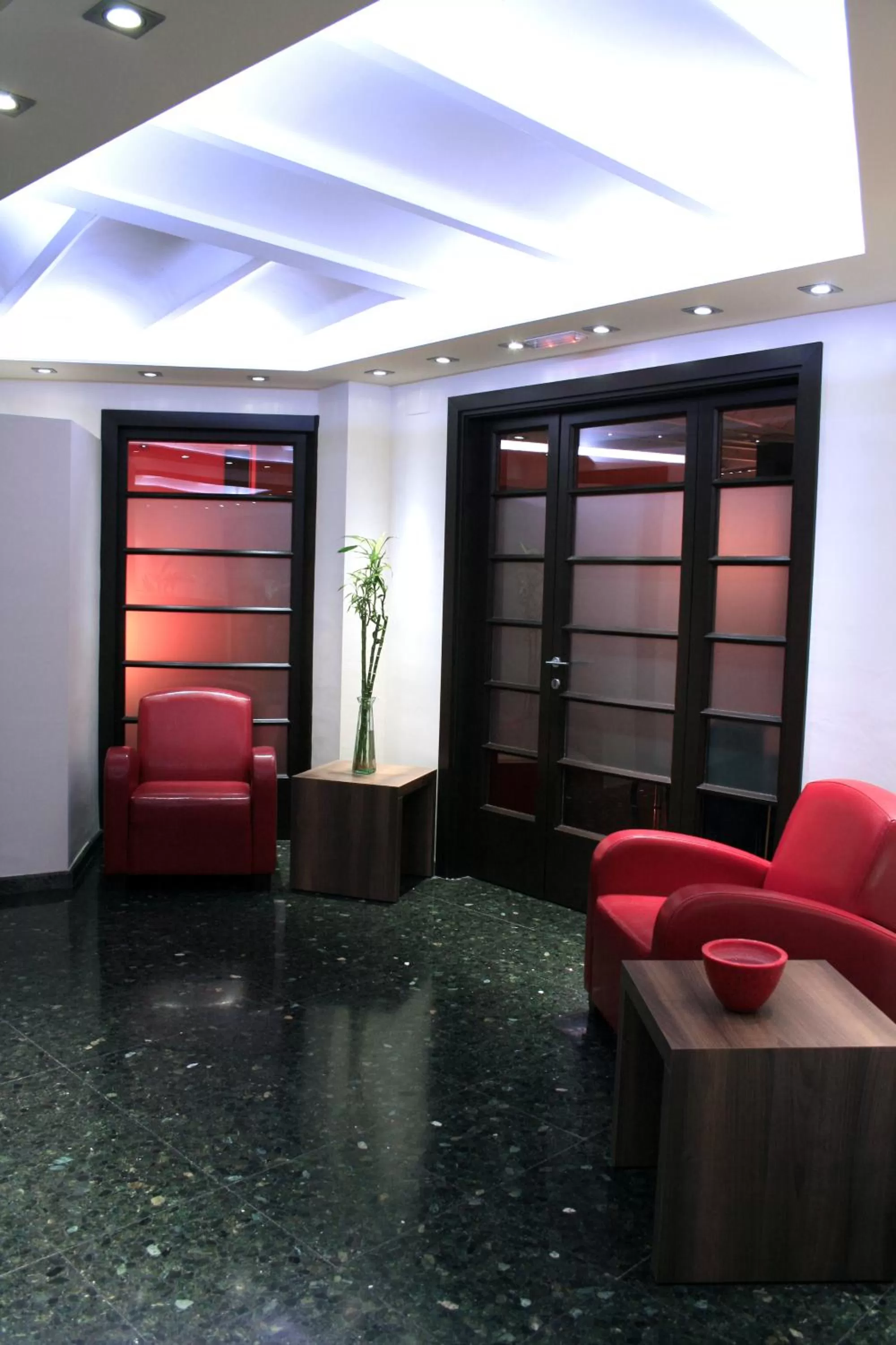 Seating area in Hotel Avenida