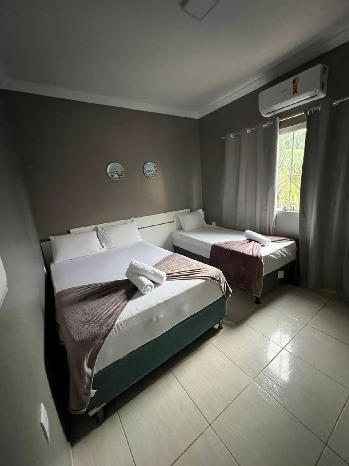 Bed in Pousada Praia Bela