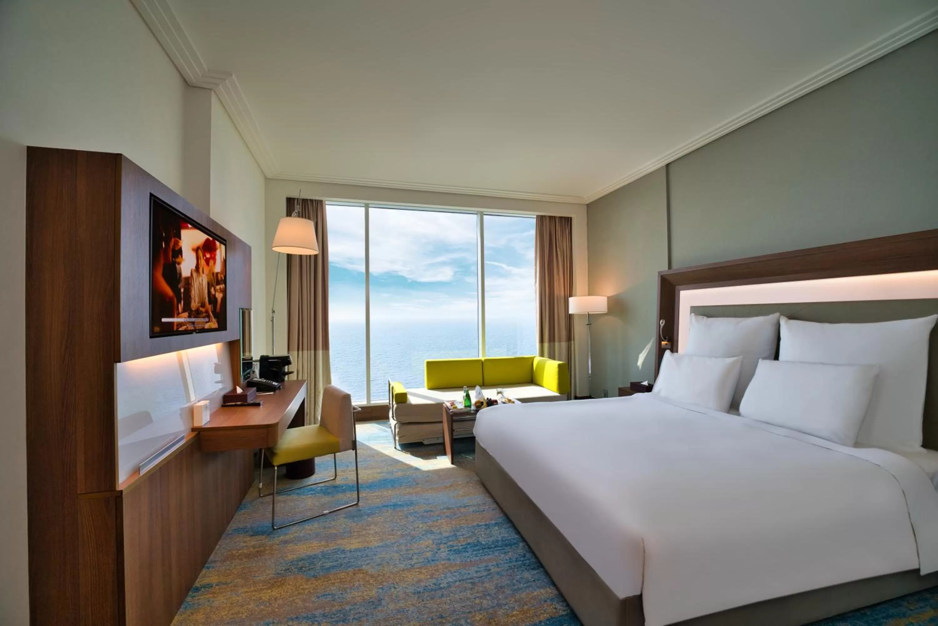 Bed in Novotel Jazan