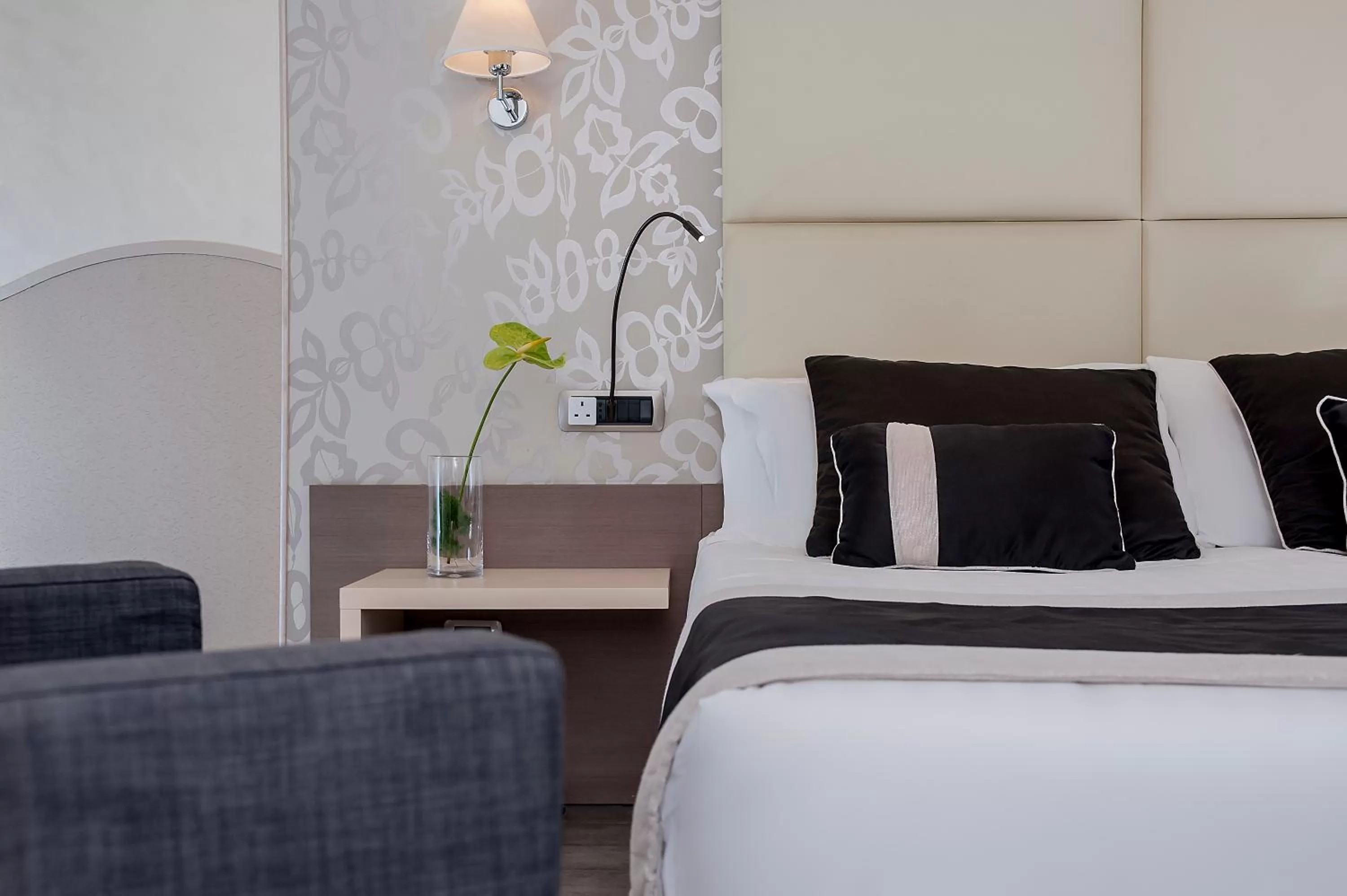 Bed in Demetra Hotel