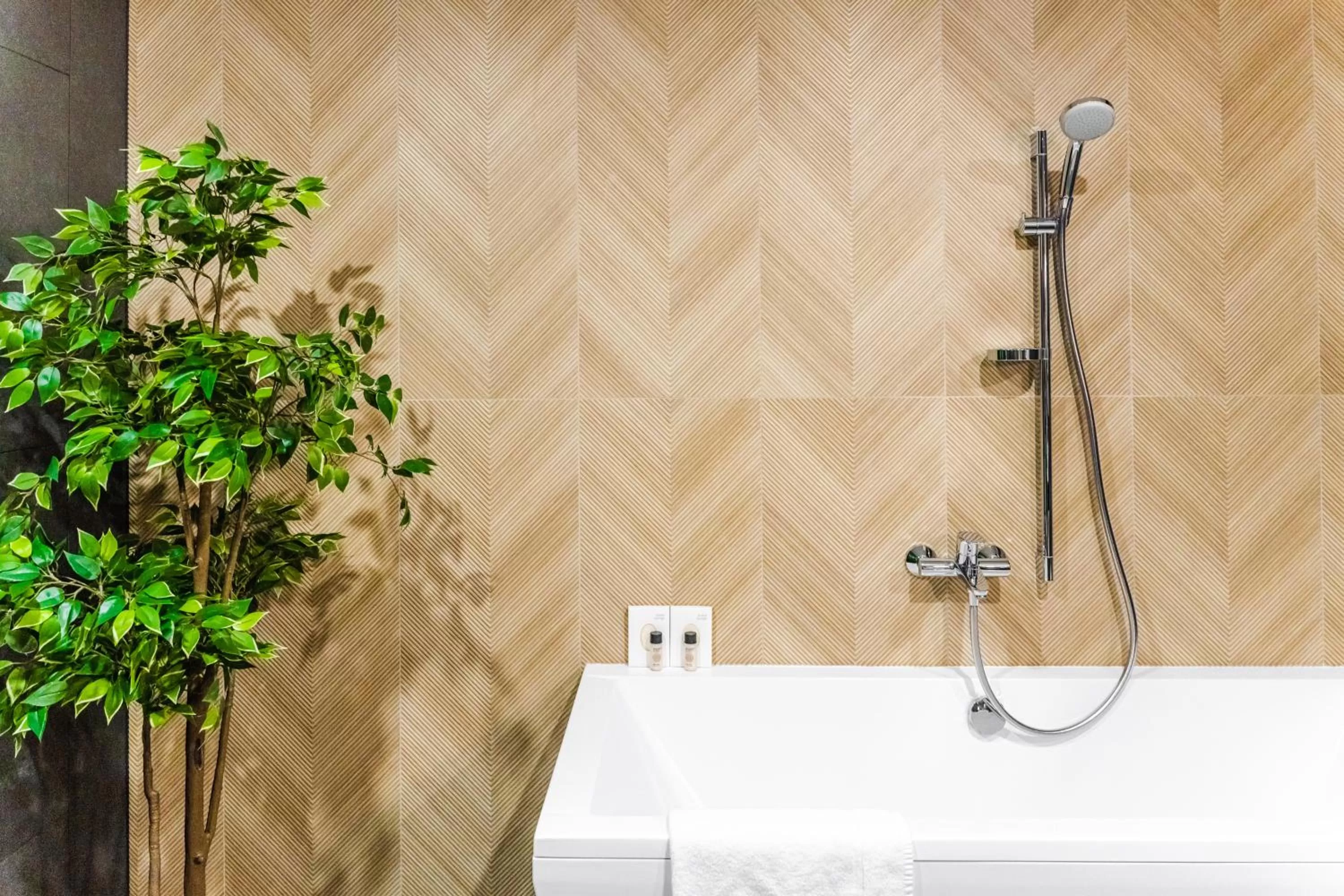 Shower in Loop Hotel Vilnius