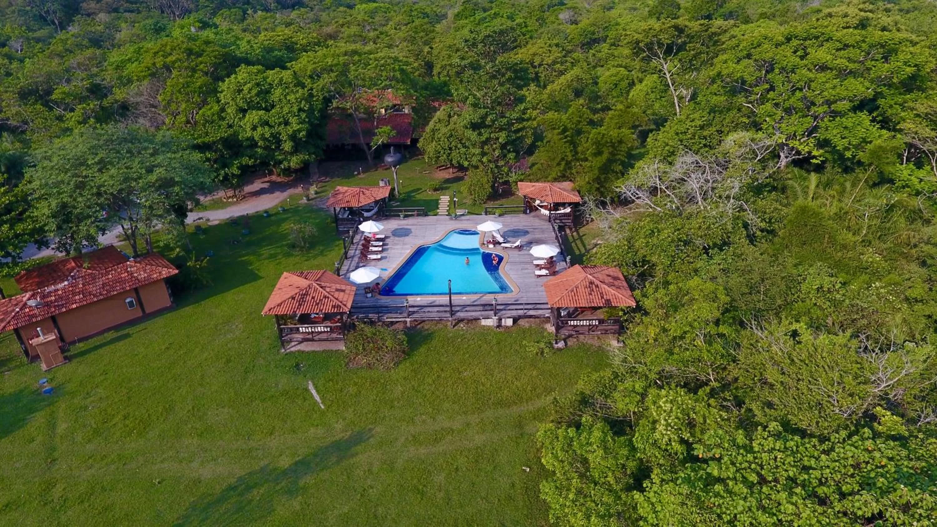 Bird's eye view in Hotel Santa Esmeralda