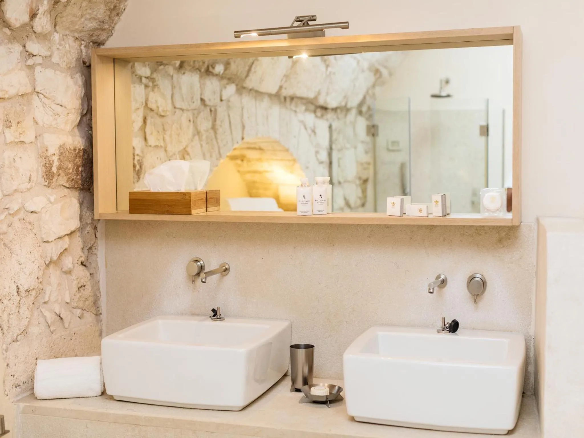 Bathroom in La Sommità Relais & Chateaux