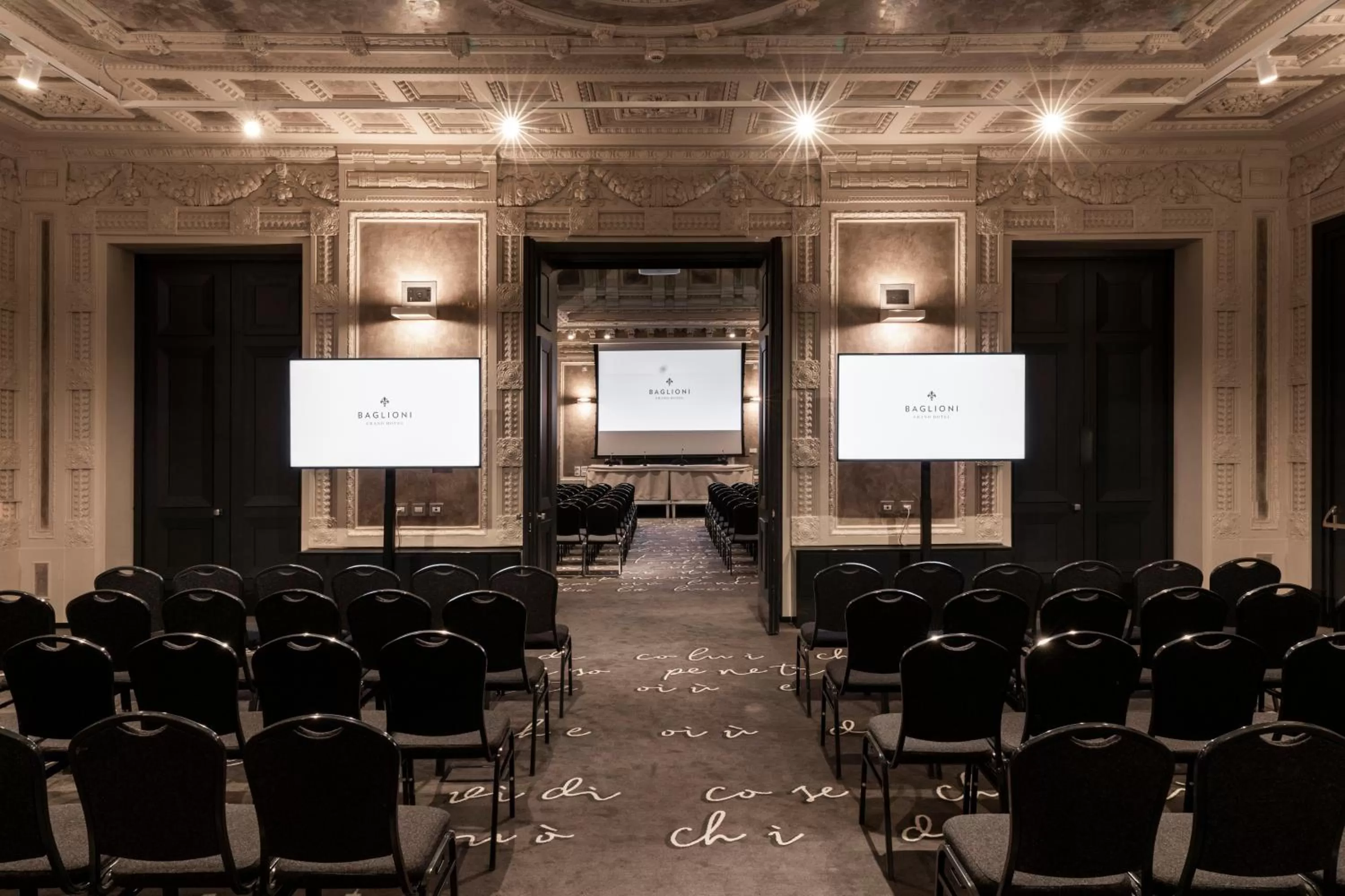 Meeting/conference room in Grand Hotel Baglioni