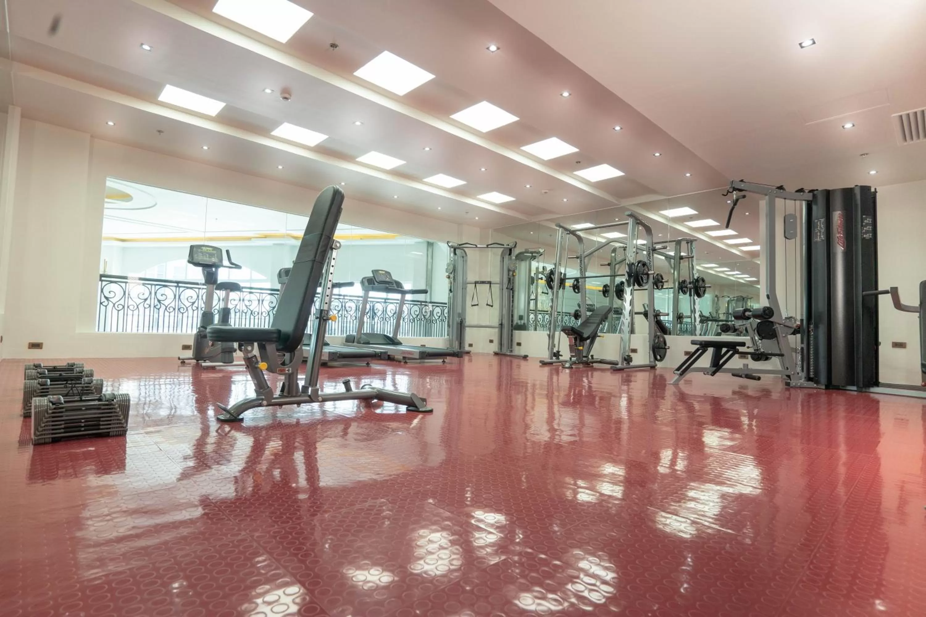 Fitness centre/facilities in The Monarch Hotel