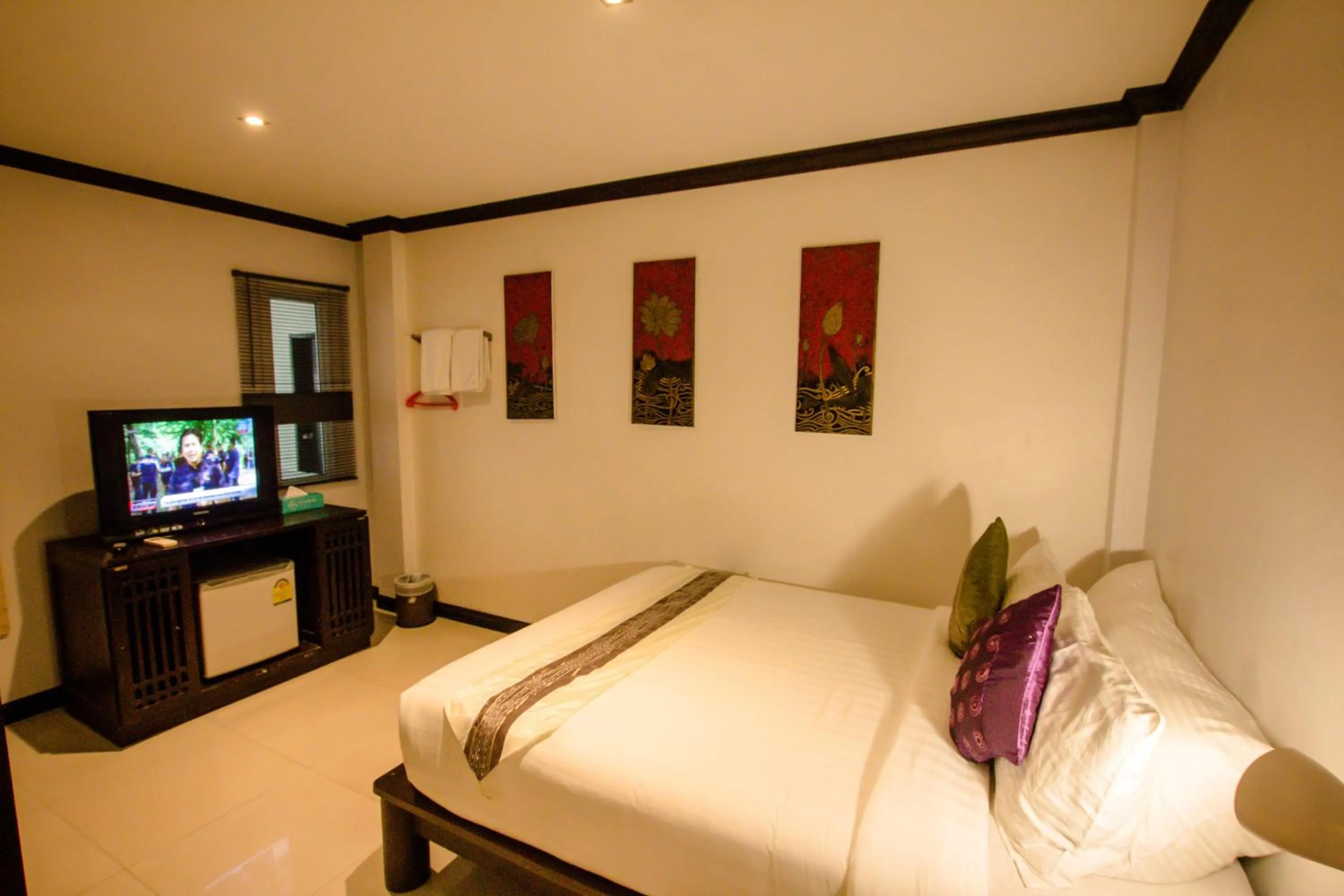 Bed in Queen Boutique Hotel Chaweng
