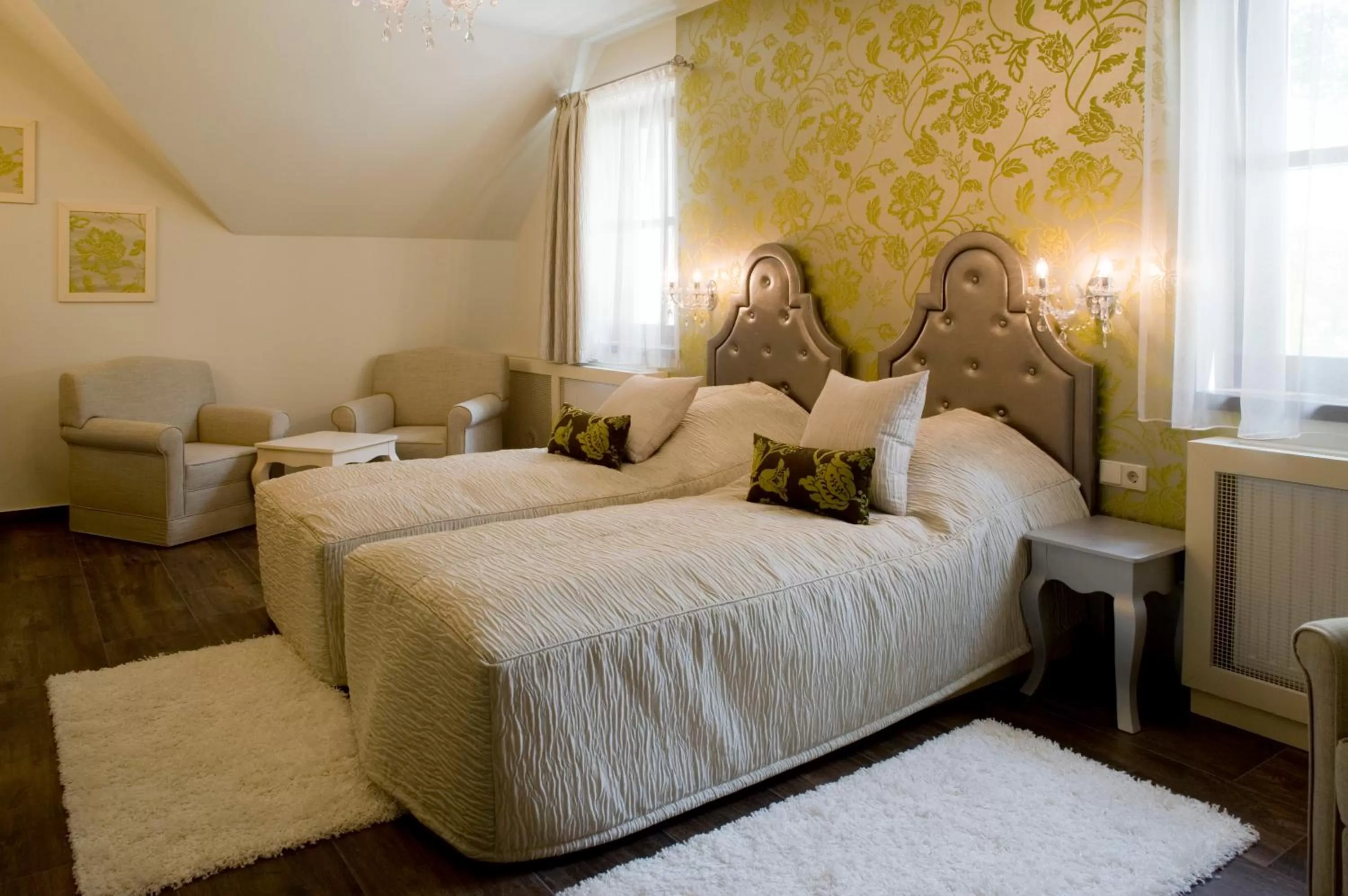 Bed in Varga Tanya Hotel