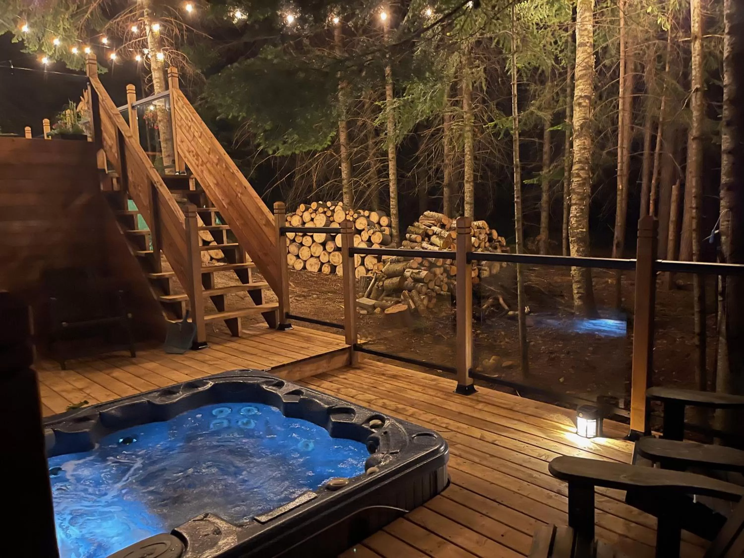 Hot Tub in Maison Napoléon B&B