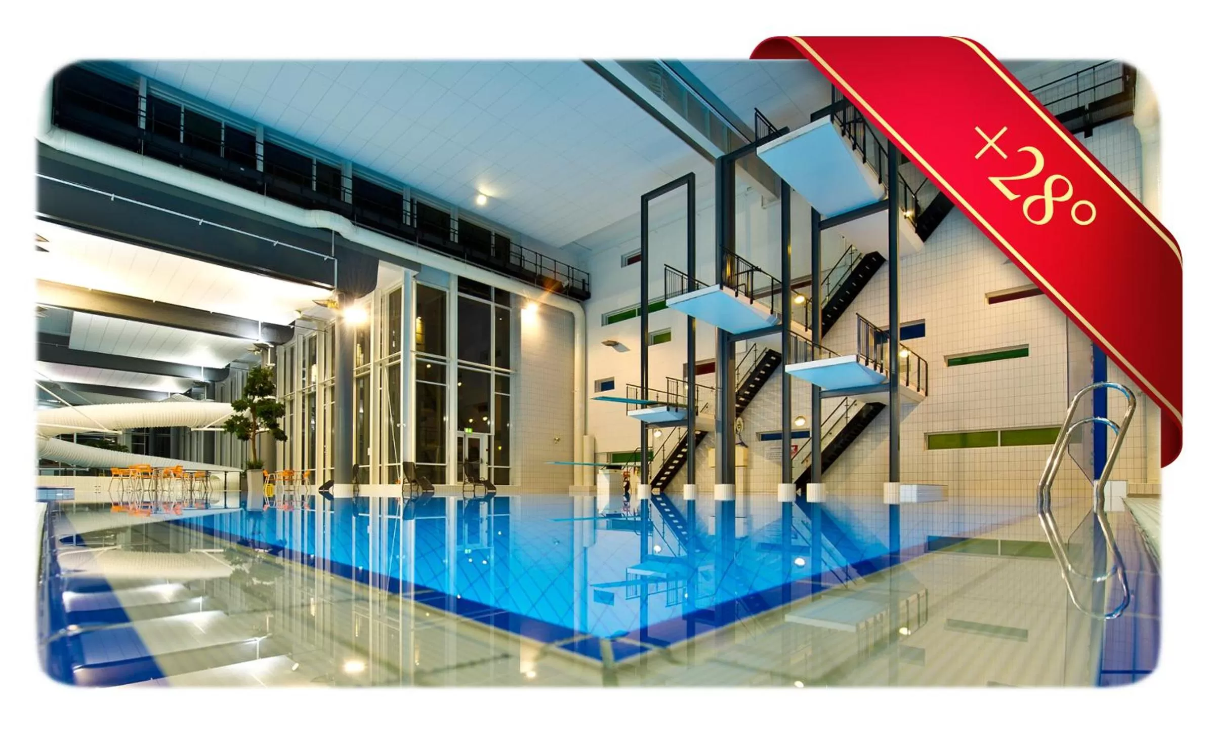 Swimming pool in Hotell Fritidsparken