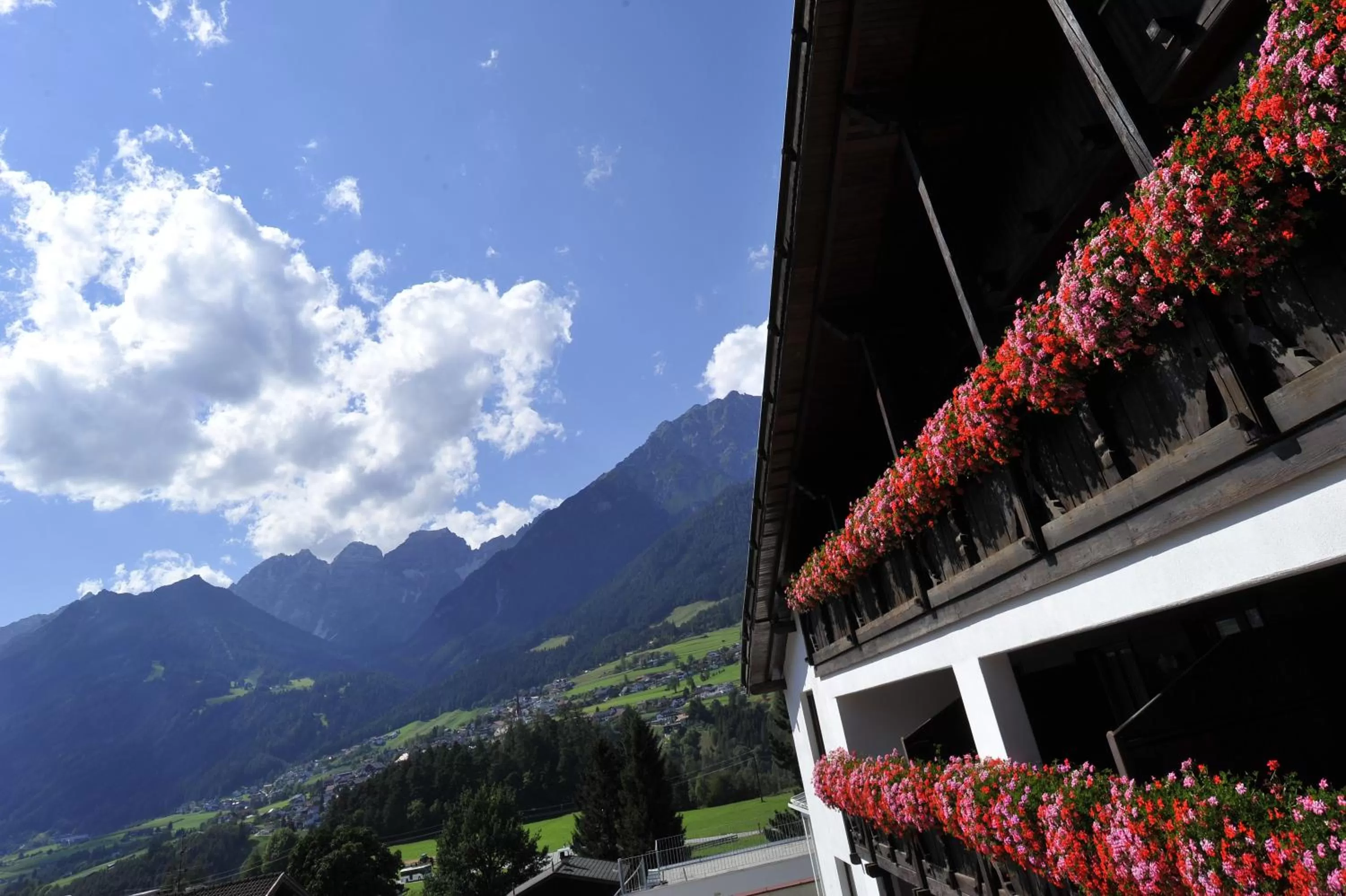 Mountain view in Hotel Serles