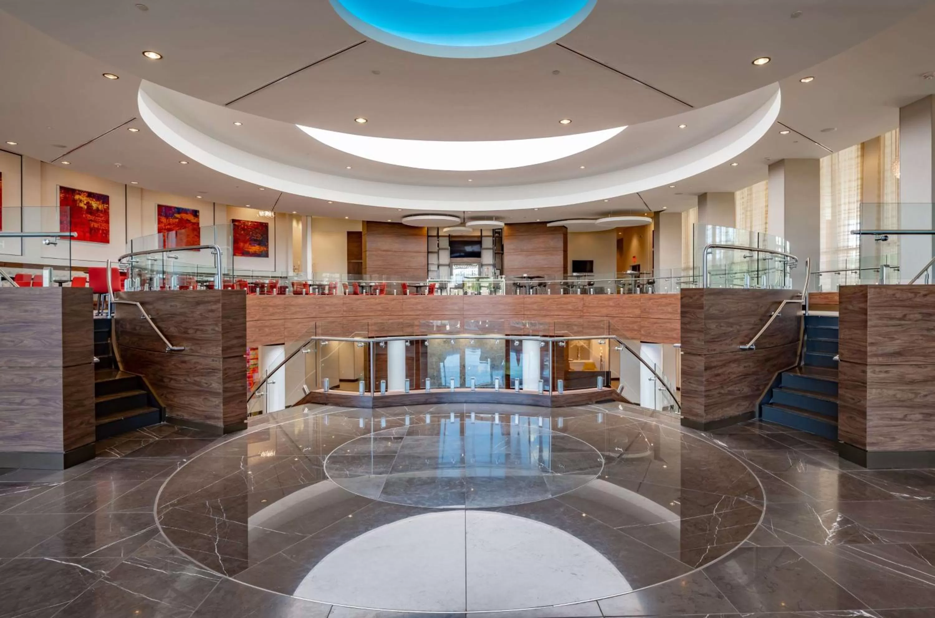 Lobby or reception in Hilton Garden Inn Dallas At Hurst Conference Center
