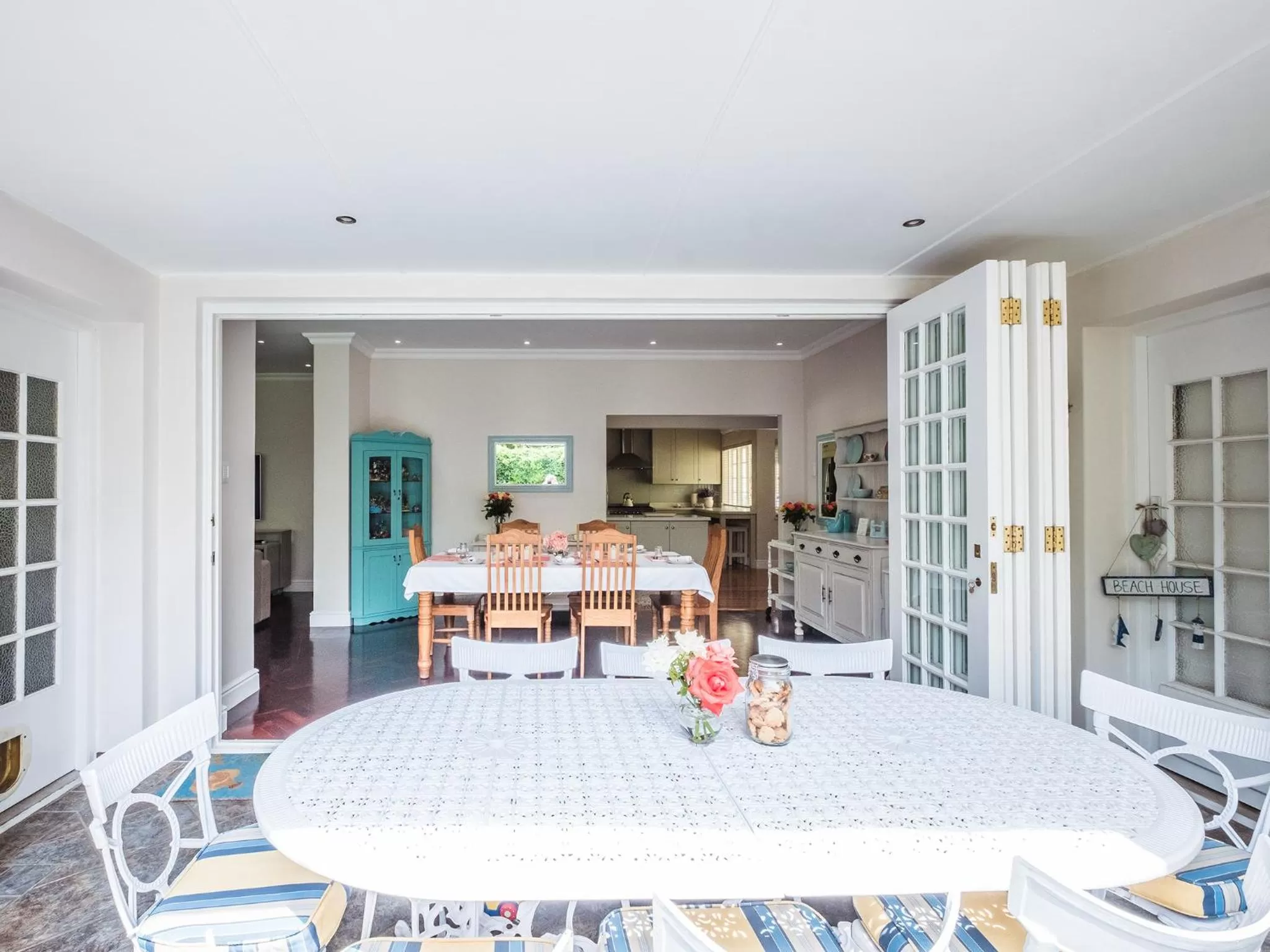 Dining area in On the Bay