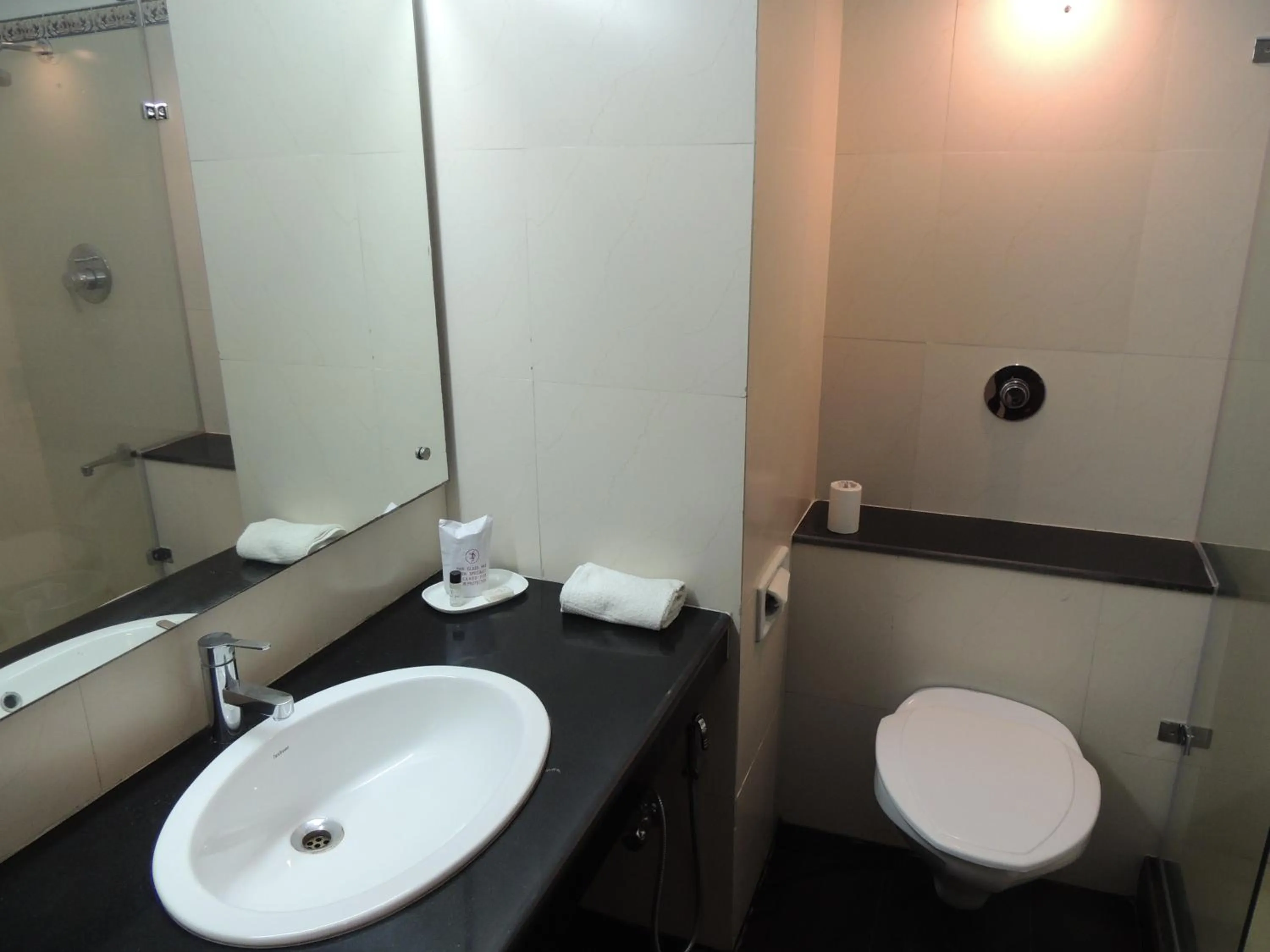Toilet in Diamond Hotel