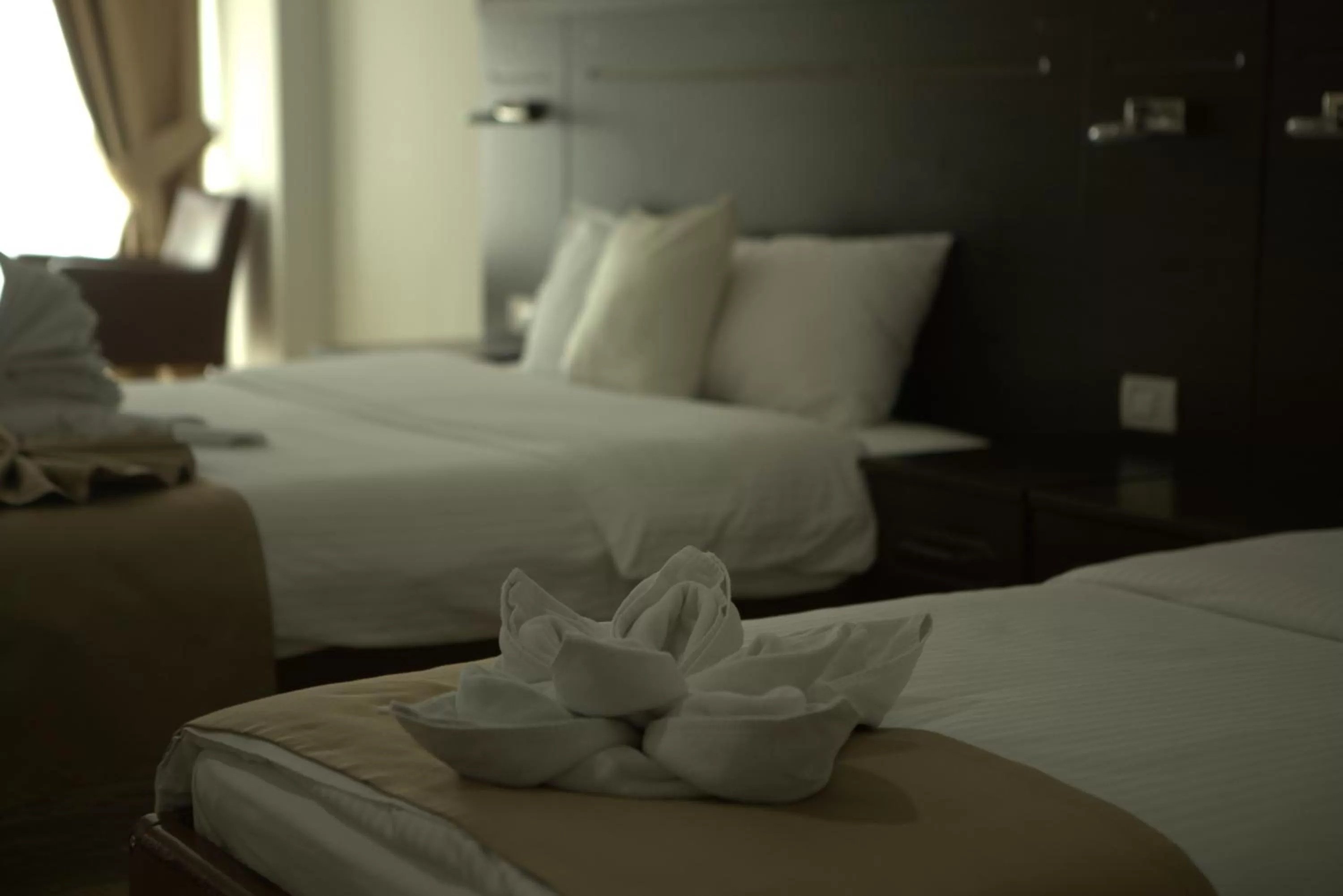 Bed in Arabella Hotel