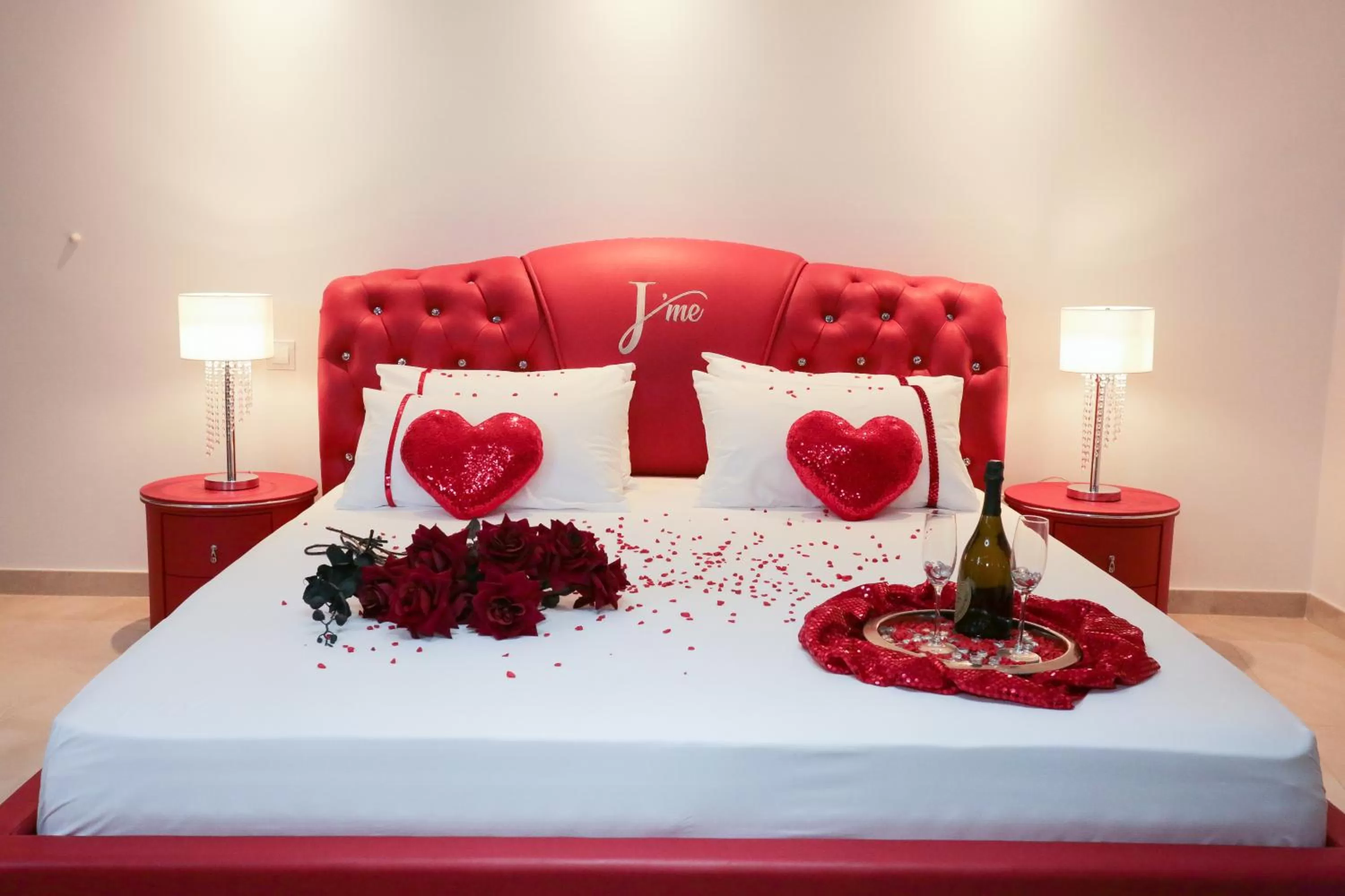 Bedroom, Bed in J'Me Boutique Hotel - Adults only