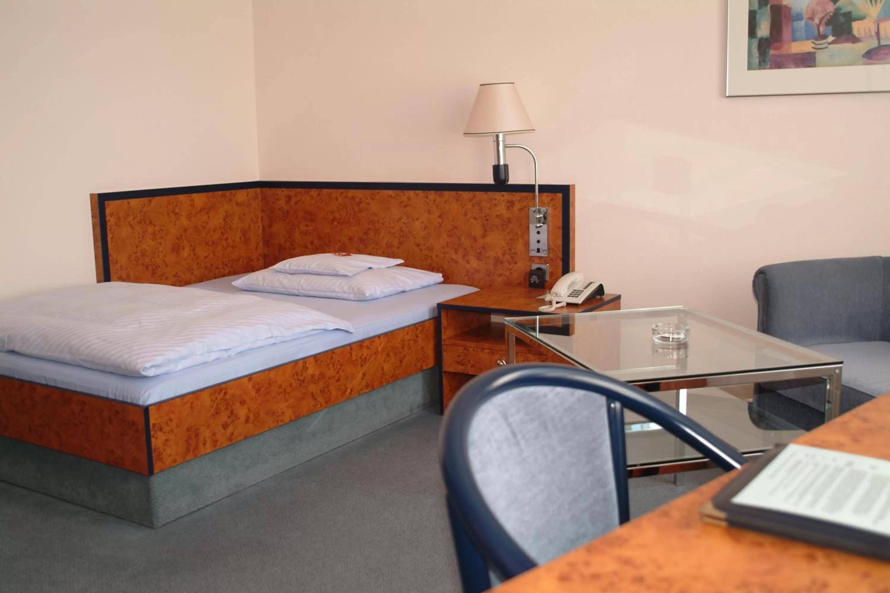 Bed in Hotel Arkadia